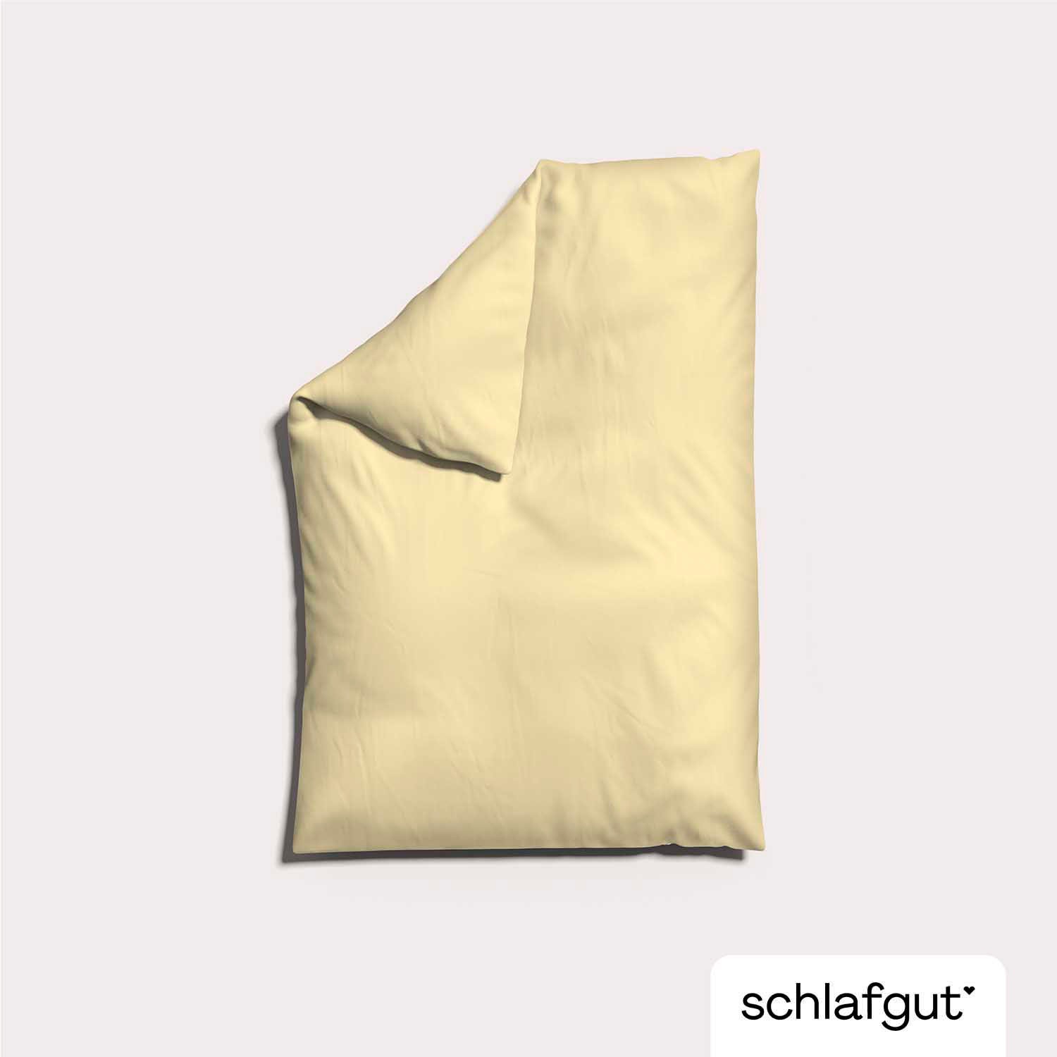 Schlafgut Bettbezug »Woven Satin«, (1 St.), besonders dicht gewebt, Mix & Match: passender Kissenbezug erhältlich