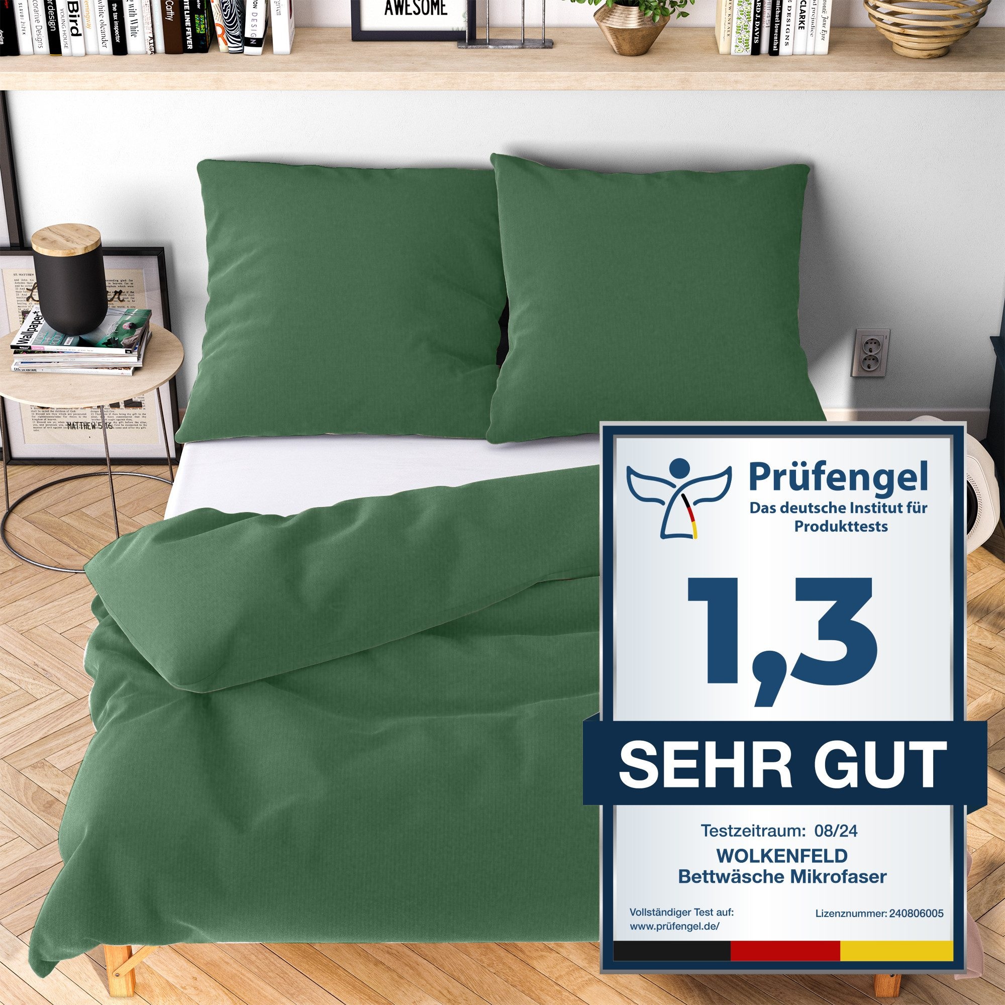 Wolkenfeld Bettwäsche "Allergiker Bettwäsche, unfassbar weich" 2 Stk. tlg. günstig online kaufen