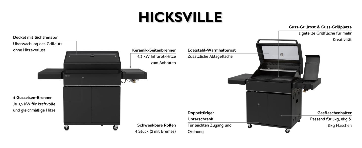 Tepro Gasgrill »Hicksville«