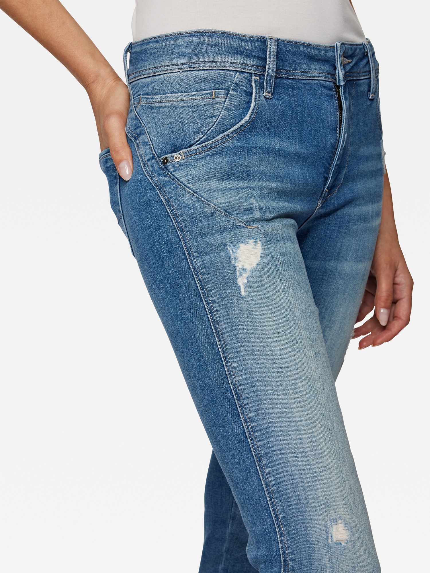 Mavi Röhrenjeans »LEXY«, Cropped Super Skinny Jeans