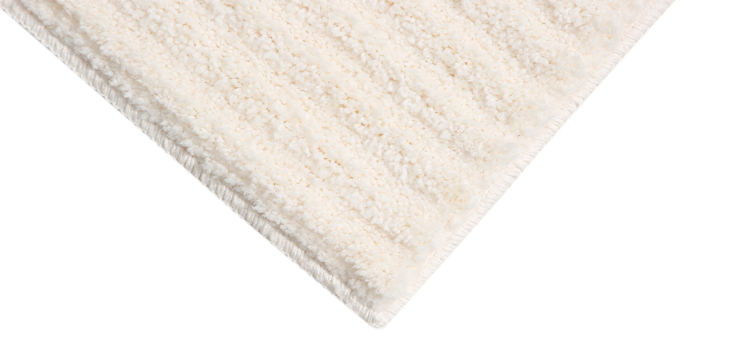 my home Badematte »Ognon, Scandi, Boho, modernes Muster«, rutschhemmend beschichtet, fußbodenheizungsgeeignet-schnell trocknend-strapazierfähig, Badteppich, Uni Farben, Hoch-Tief-Effekt