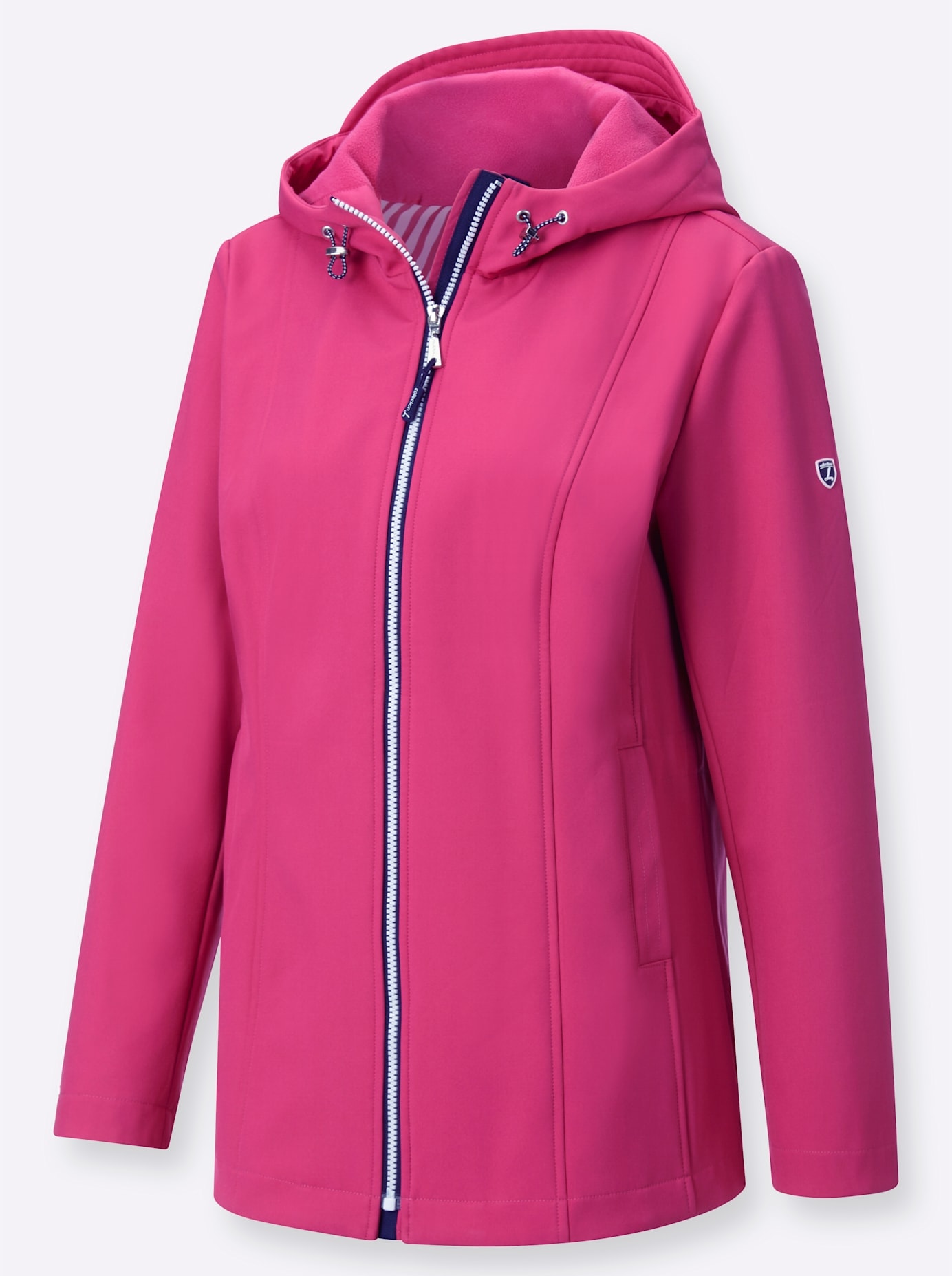 Casual Looks Softshelljacke, mit Kapuze