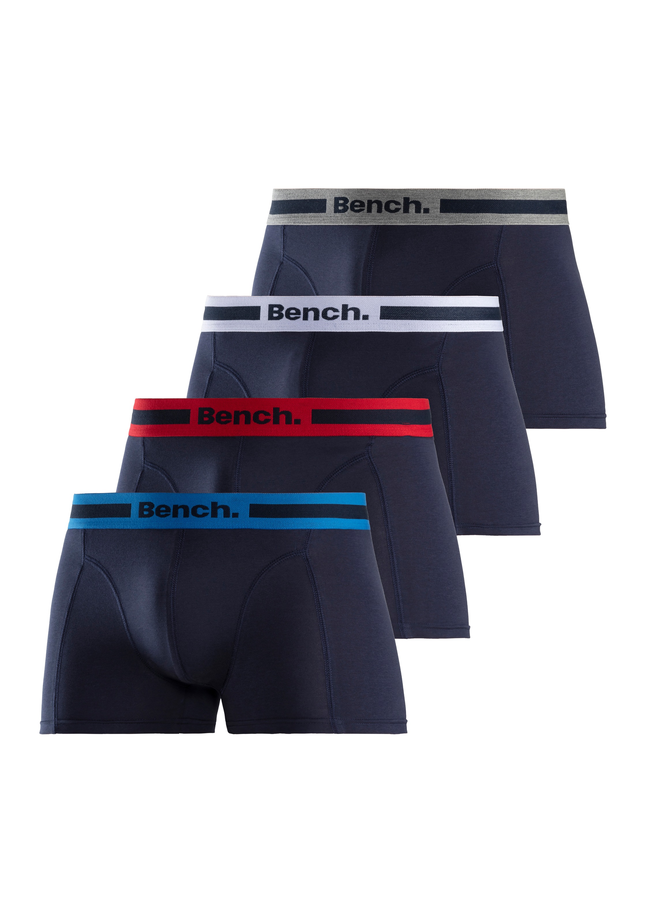Bench. Boxer "Boxershorts für Herren", (Packung, 4 St.), Unterhosen mit Ove günstig online kaufen