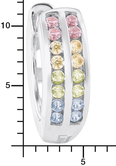 Prinzessin Lillifee Paar Creolen »2024374«, mit Zirkonia (synth.)