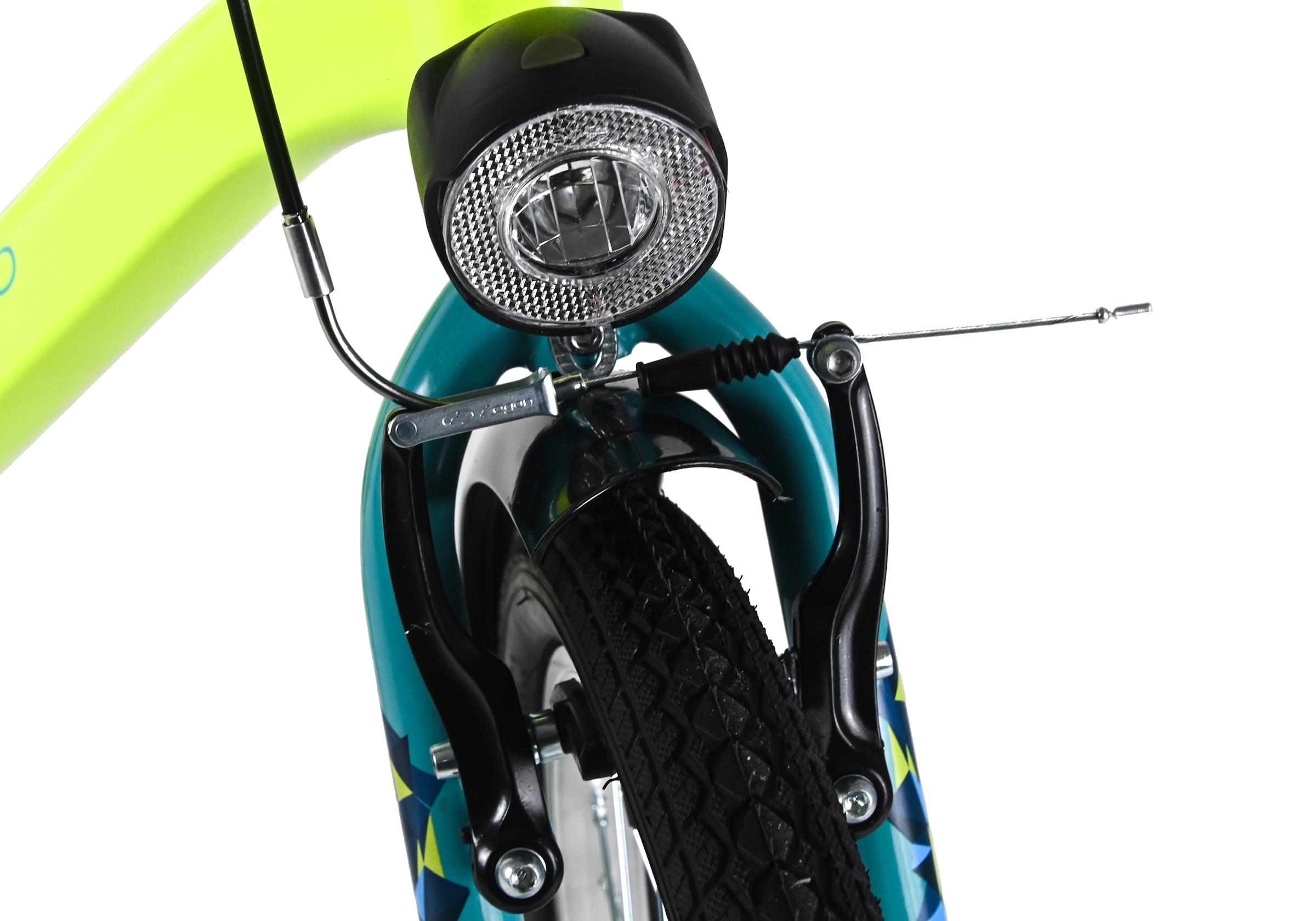 Dacapo Kinderfahrrad »24" Bobby Gelb 7 Gänge RH 32 cm - Ab 8 Jahre« 7 Gang Kettenschaltung