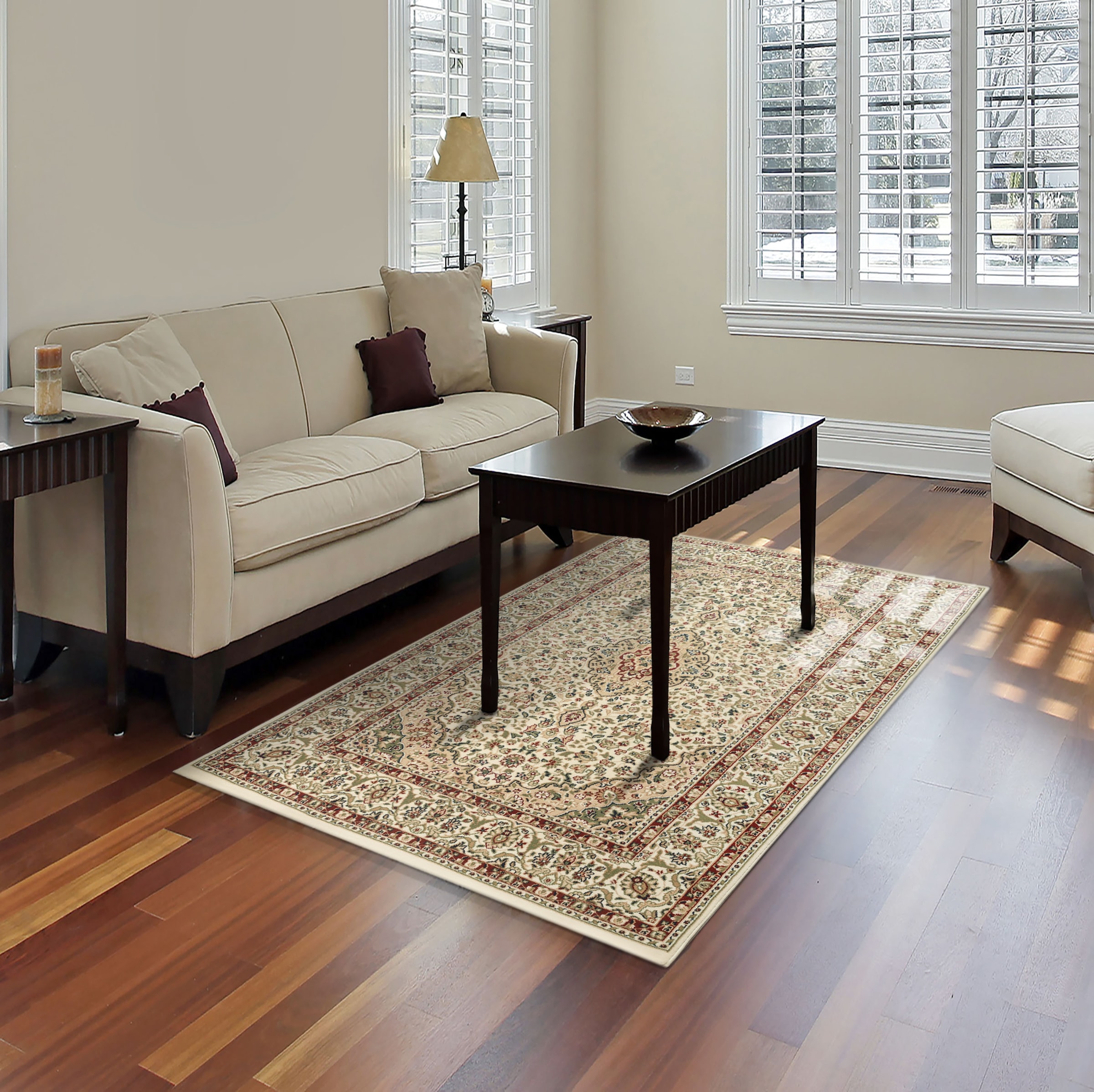 Timbers Teppich »Lansing«, rechteckig, Kurzflorteppich, Esszimmer, | Wohnzimmer, Rechnung BAUR Schlafzimmer auf Orient-Optik