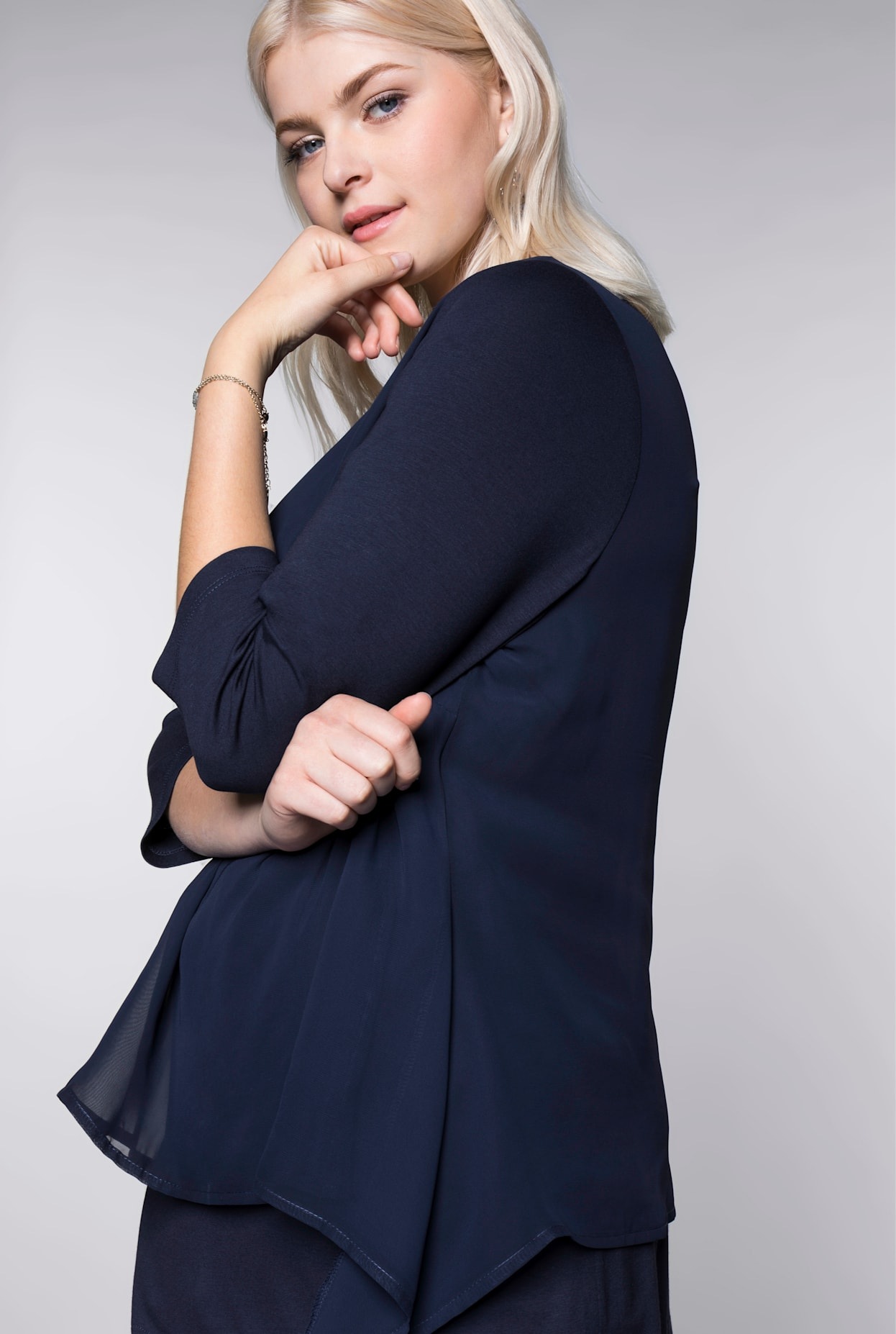 Sheego Blusenshirt "Blusenshirt", (1 tlg.) günstig online kaufen