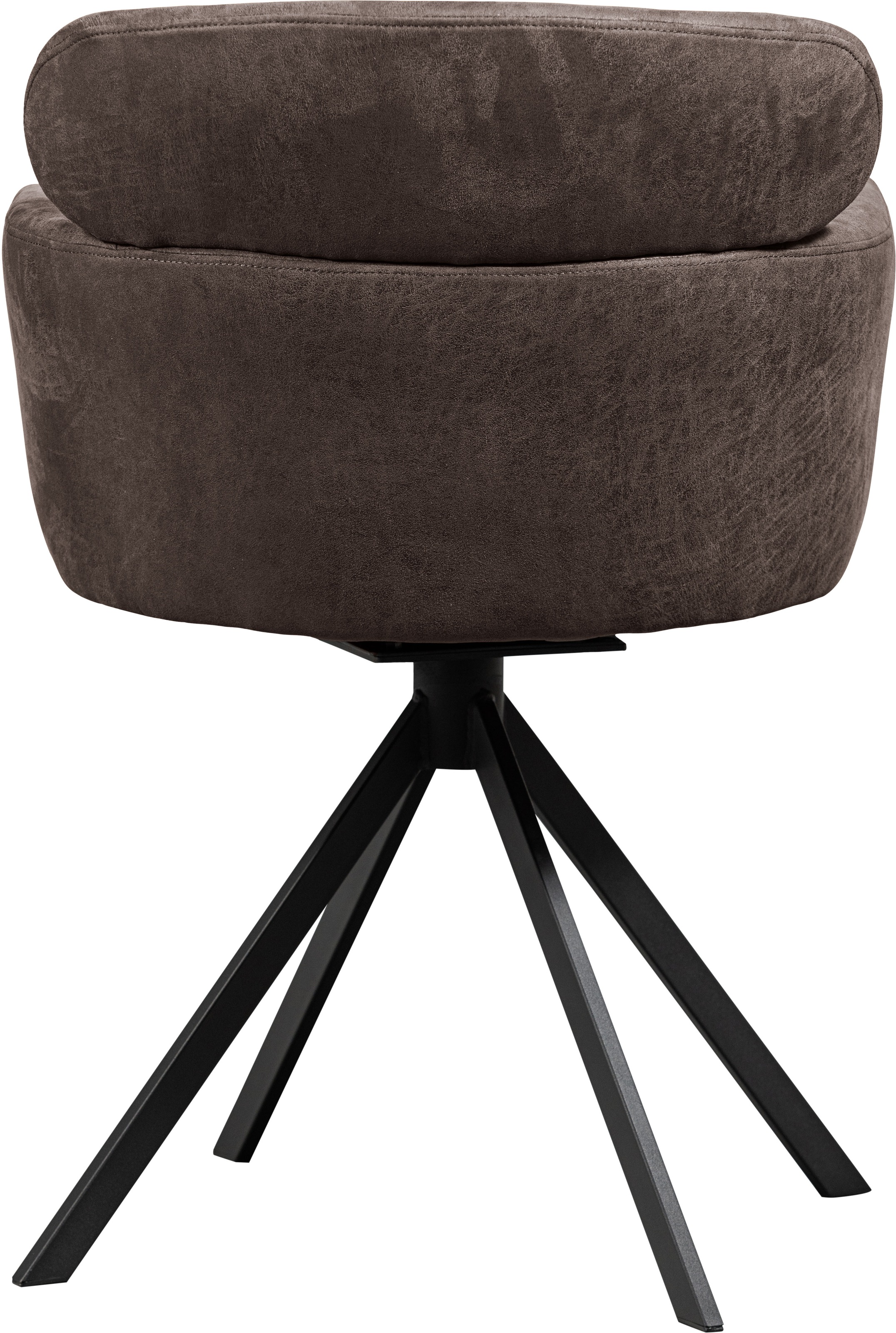 WOOOD Esszimmerstuhl »Fenne aus Kunstleder mit Drehgestell aus Metall H 80 x B 58 cm« (Set) 2 Stk.(Set, 2 St) Hohe Verschleißfestigkeit, Breite 58 cm