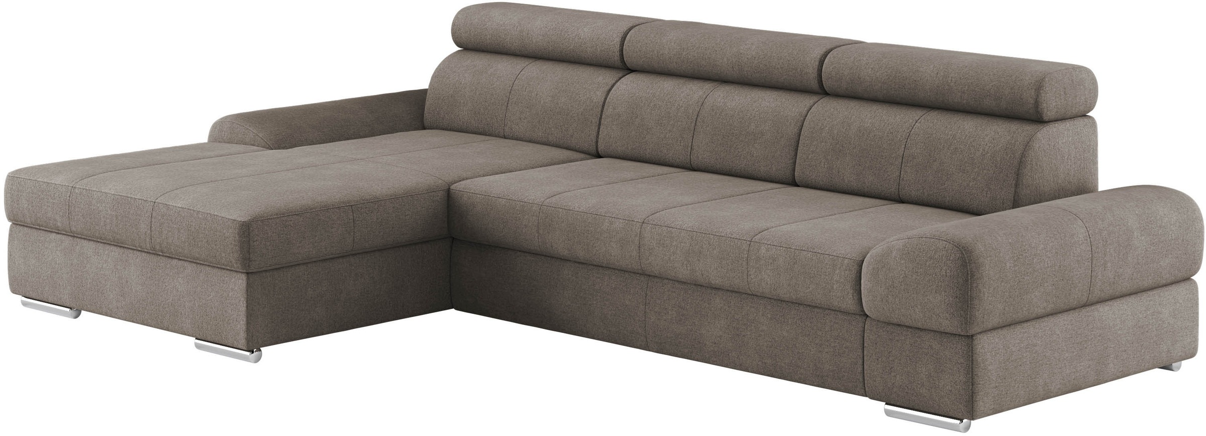 Thumbnail - sit&more Ecksofa "Broadway L-Form" inklusive Kopfteilverstellung, wahlweise mit Bettfunktion