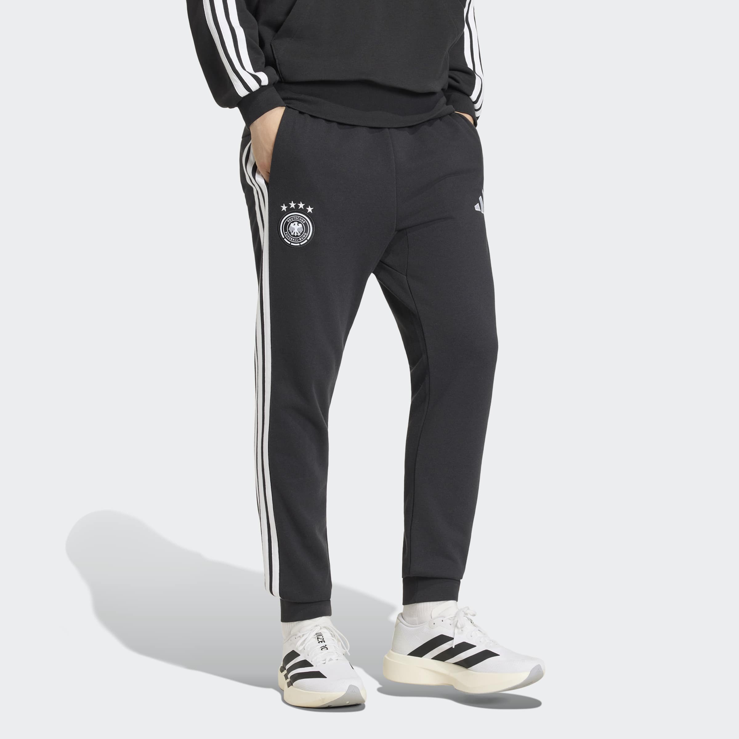 adidas Performance Trainingshose "DFB DNA PNT" für Erwachsene, mit Kordelverschluss, normal-weite Passform