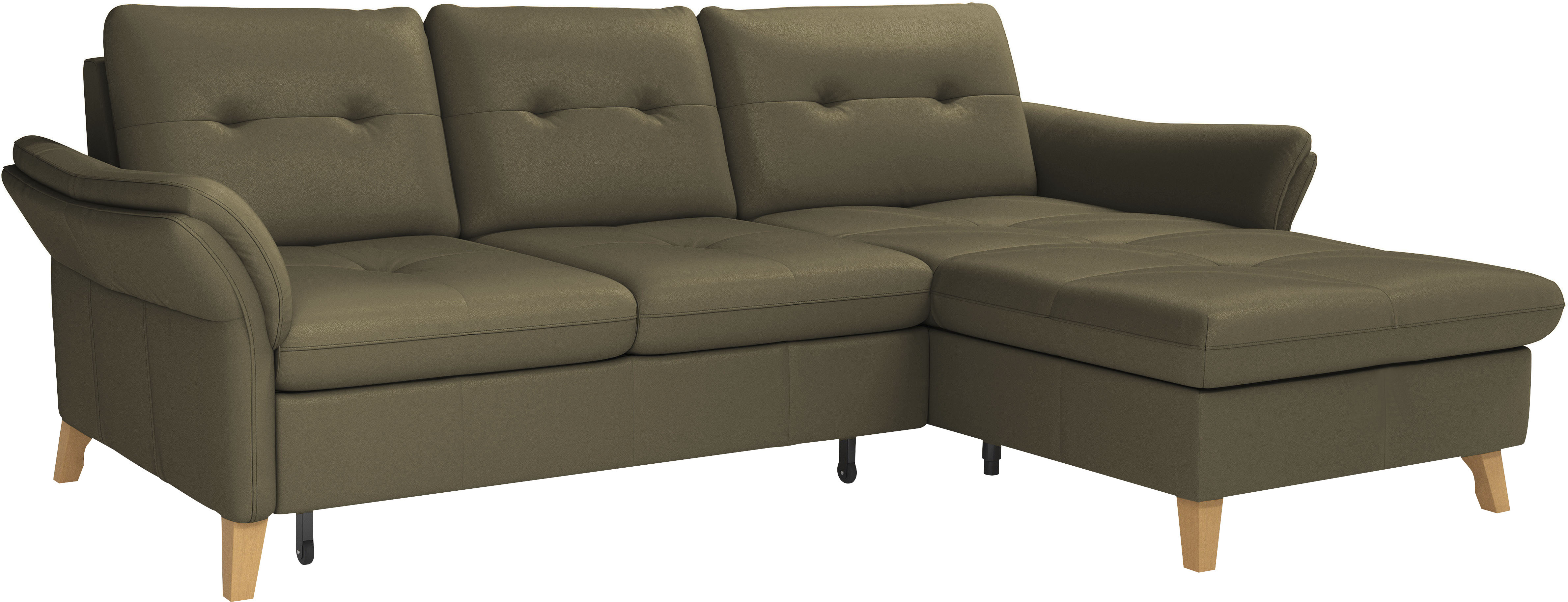Thumbnail - sit&more Ecksofa "Göteborg", Sitztiefenverstellung und Federkern, wahlweise mit Bettfunktion