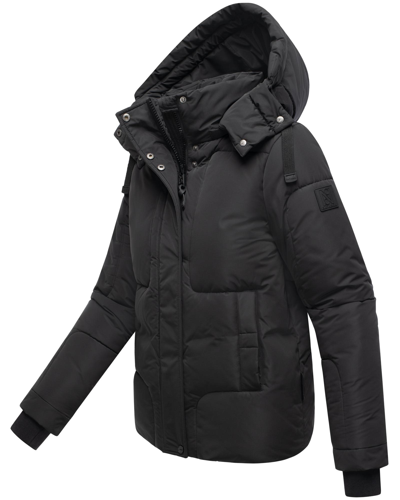 Navahoo Steppjacke »Zauberlicht 14«, mit Kapuze, Winterjacke mit abnehmbarer Kapuze und Fleece-Futter