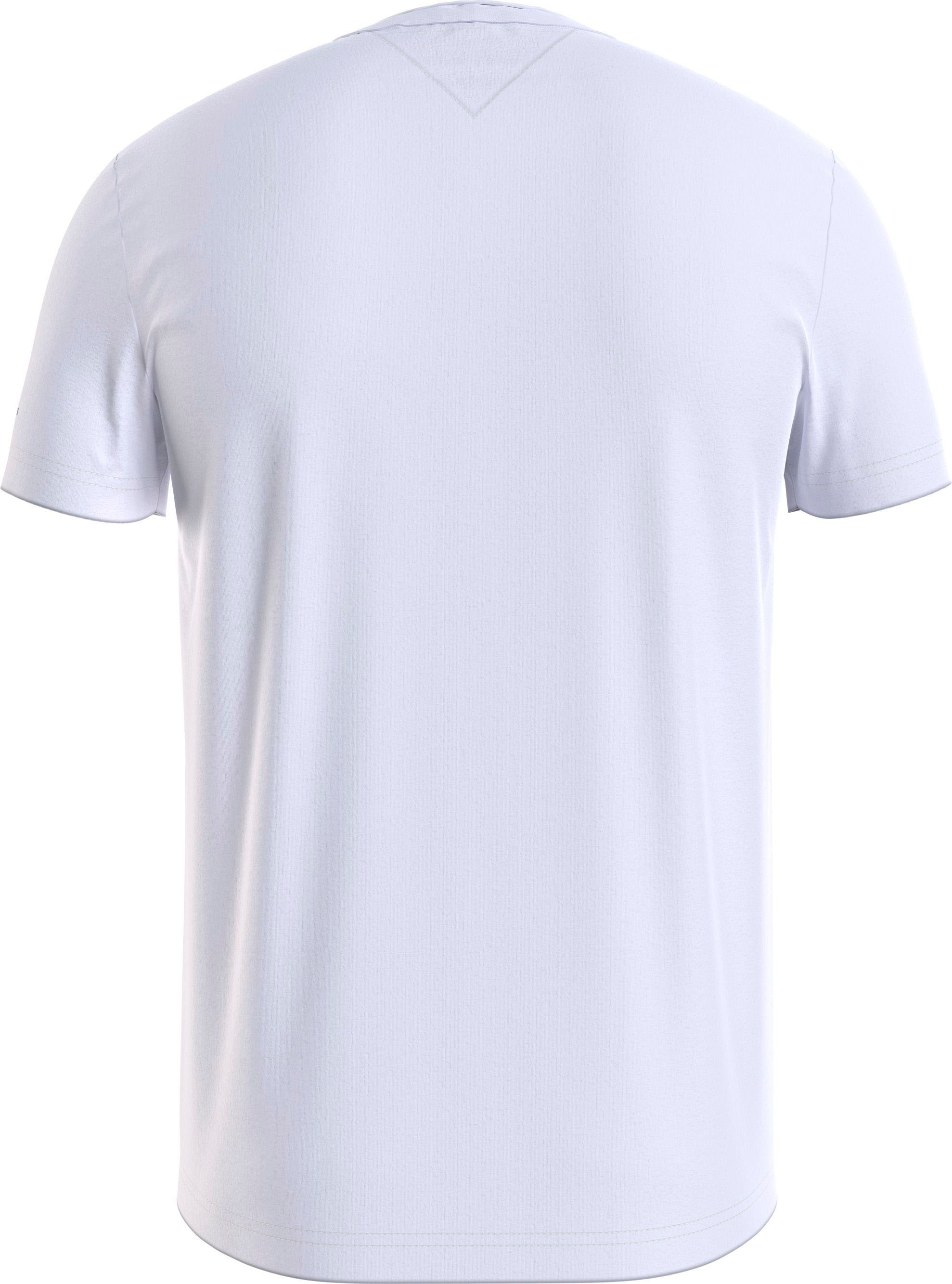 Tommy Hilfiger T-Shirt »TOMMY LOGO mit ▷ | TEE«, SLEEVE Logoschriftzug Arm BAUR am bestellen