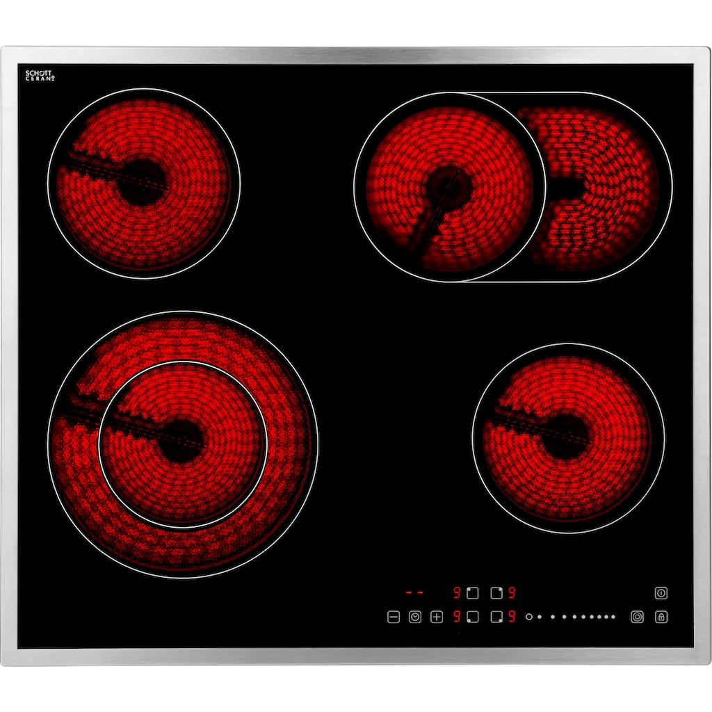 Hanseatic Elektro-Kochfeld von SCHOTT CERAN®, MC-HF662B
