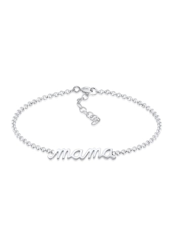 Armband »Mama Schriftzug Wording Muttertag Liebe 925 Silber«