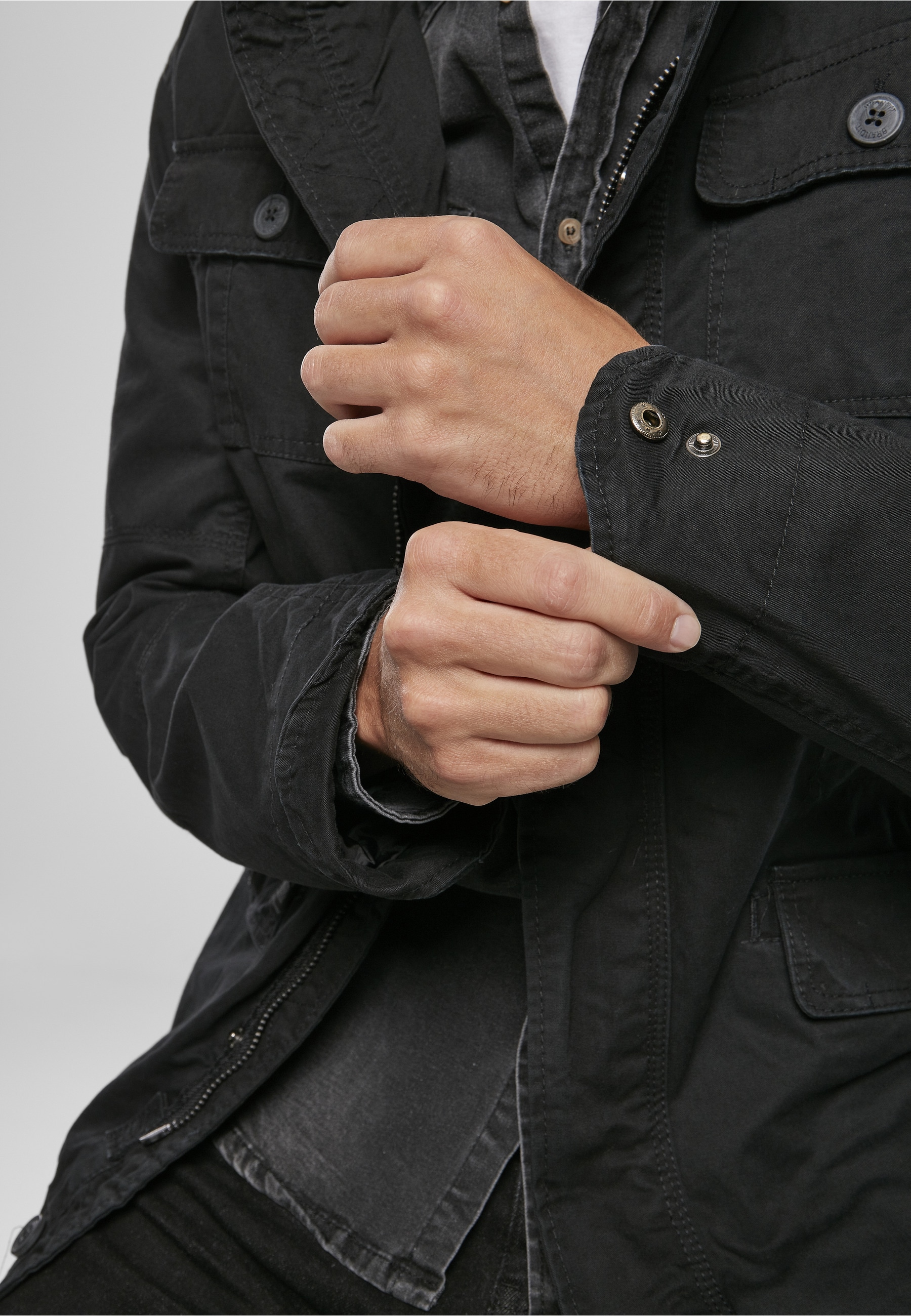 Brandit Allwetterjacke »Brandit Herren Britannia Jacket« 1 Stk. tlg. ohne Kapuze