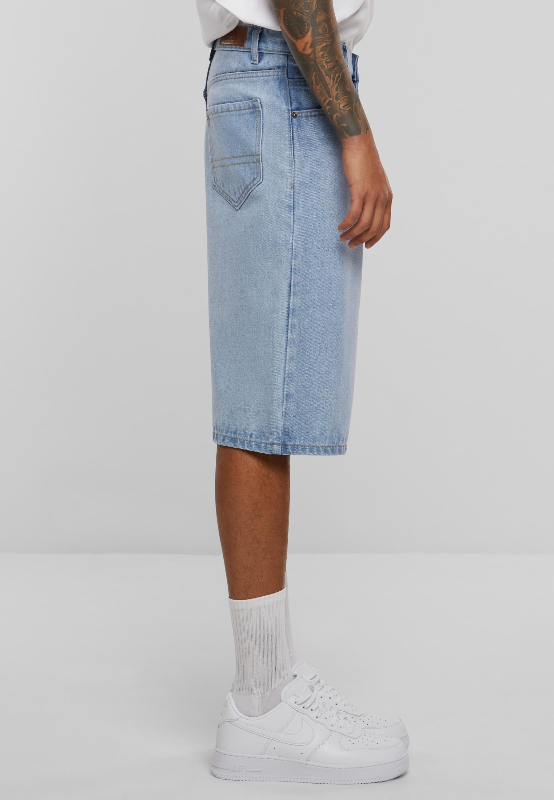 URBAN CLASSICS Shorts »Urban Classics Herren 90's Heavy Denim Shorts«, (1 tlg.)
