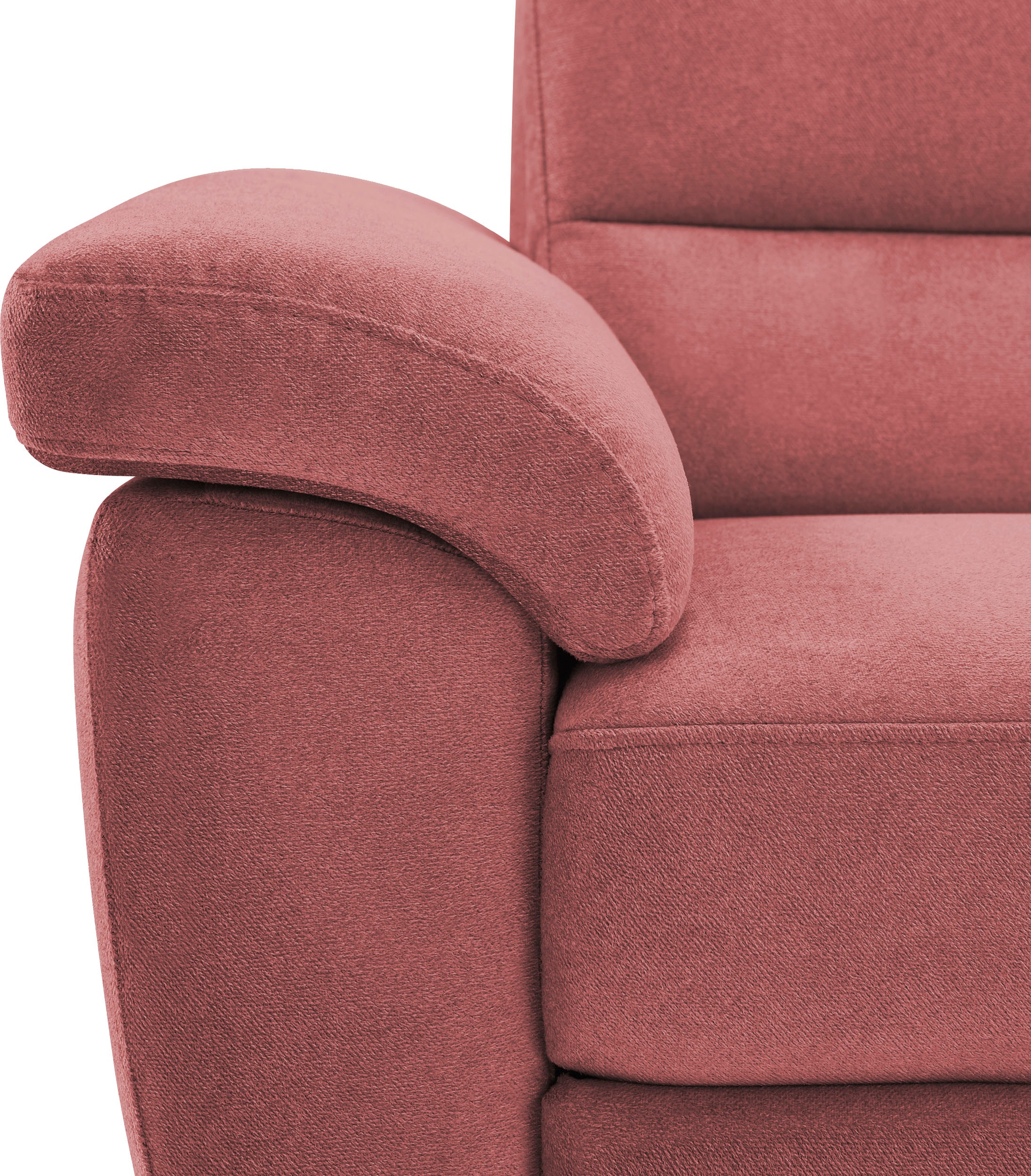 CALIZZA INTERIORS Ecksofa »Onyx L-Form«, Recamiere links oder rechts, wahlweise mit Bettfunktion, Breite 270 cm