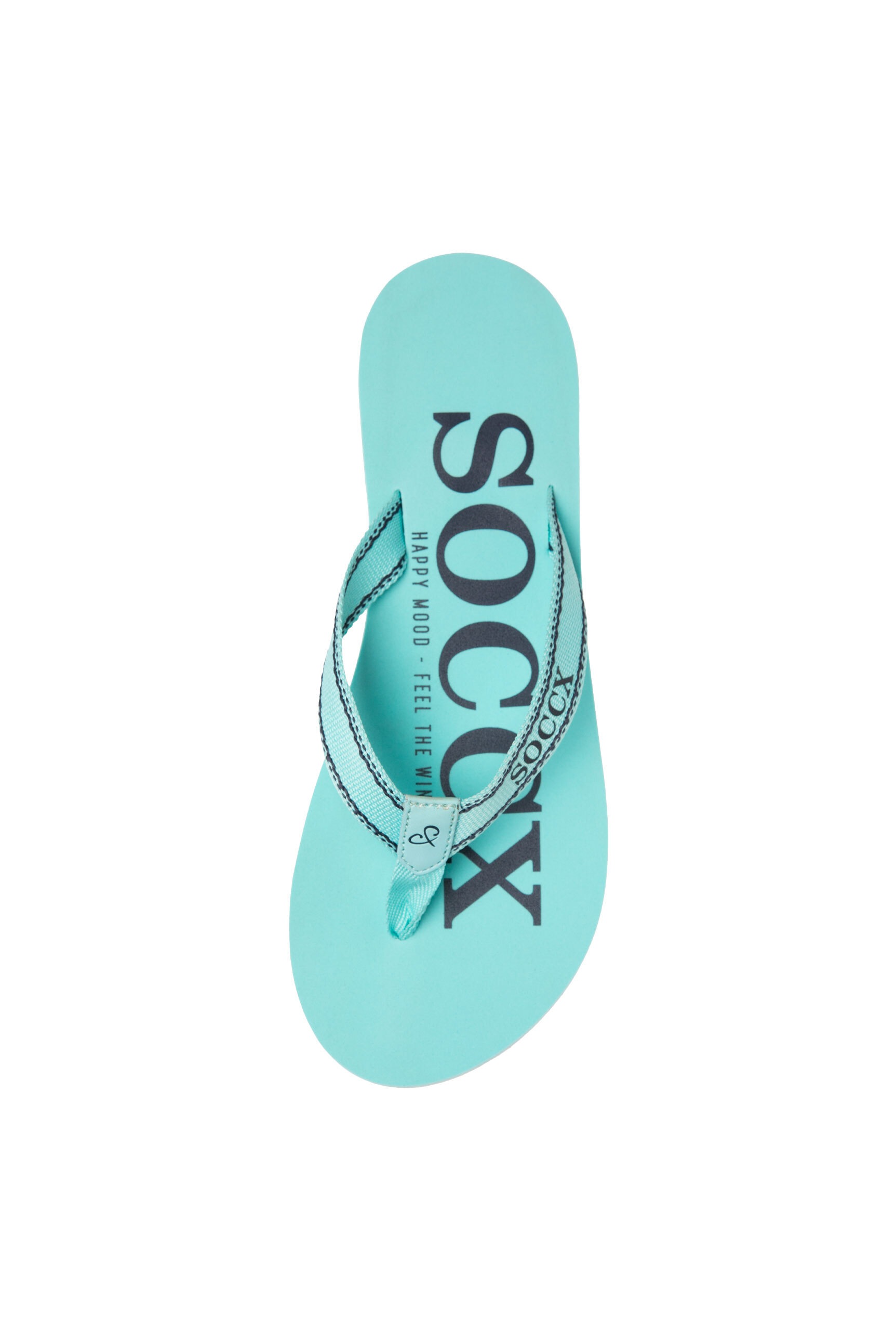 SOCCX Zehentrenner  mit Logo-Applikation
