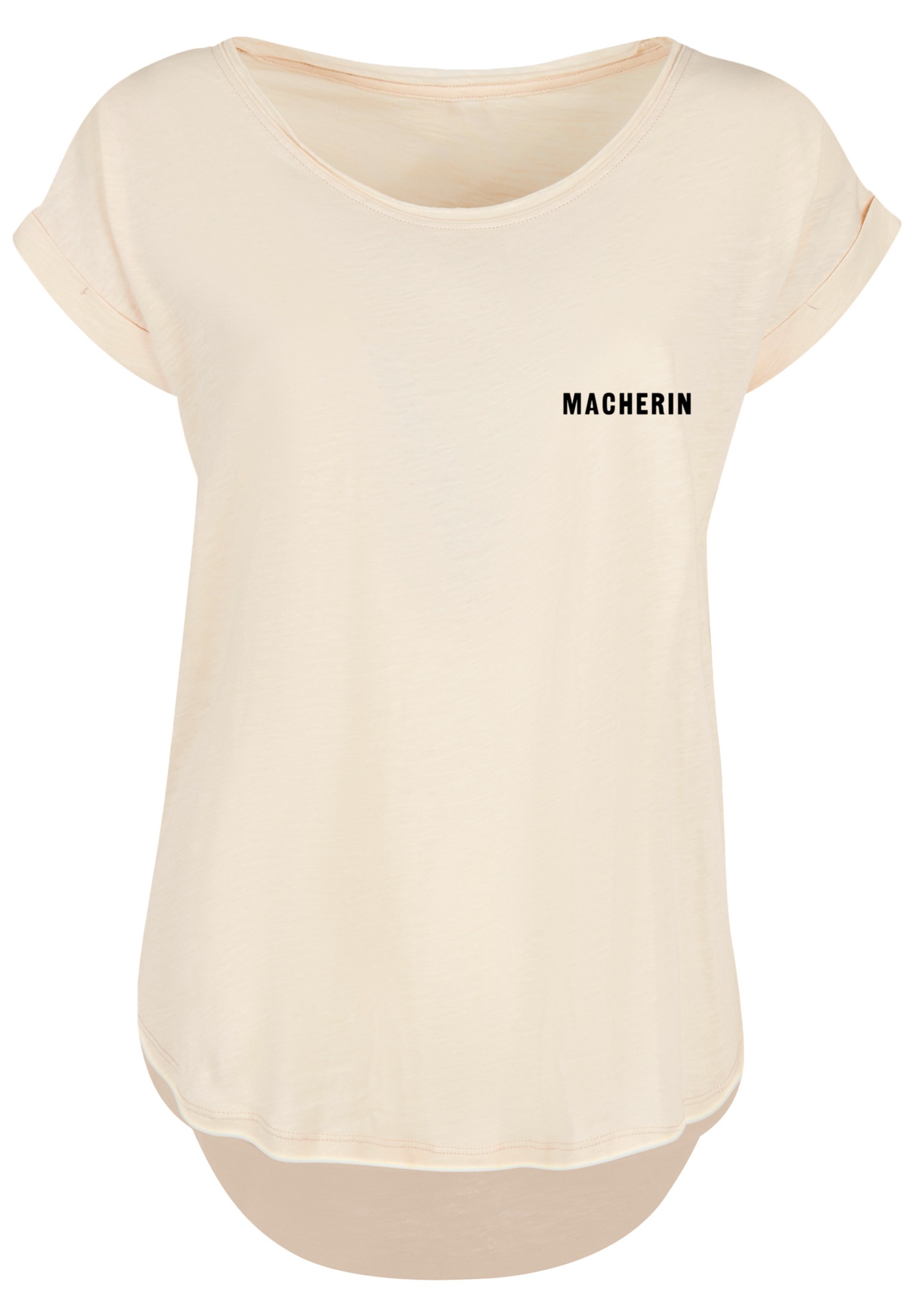 F4NT4STIC T-Shirt »Macherin«, Jugendwort 2022, slang, lang geschnitten