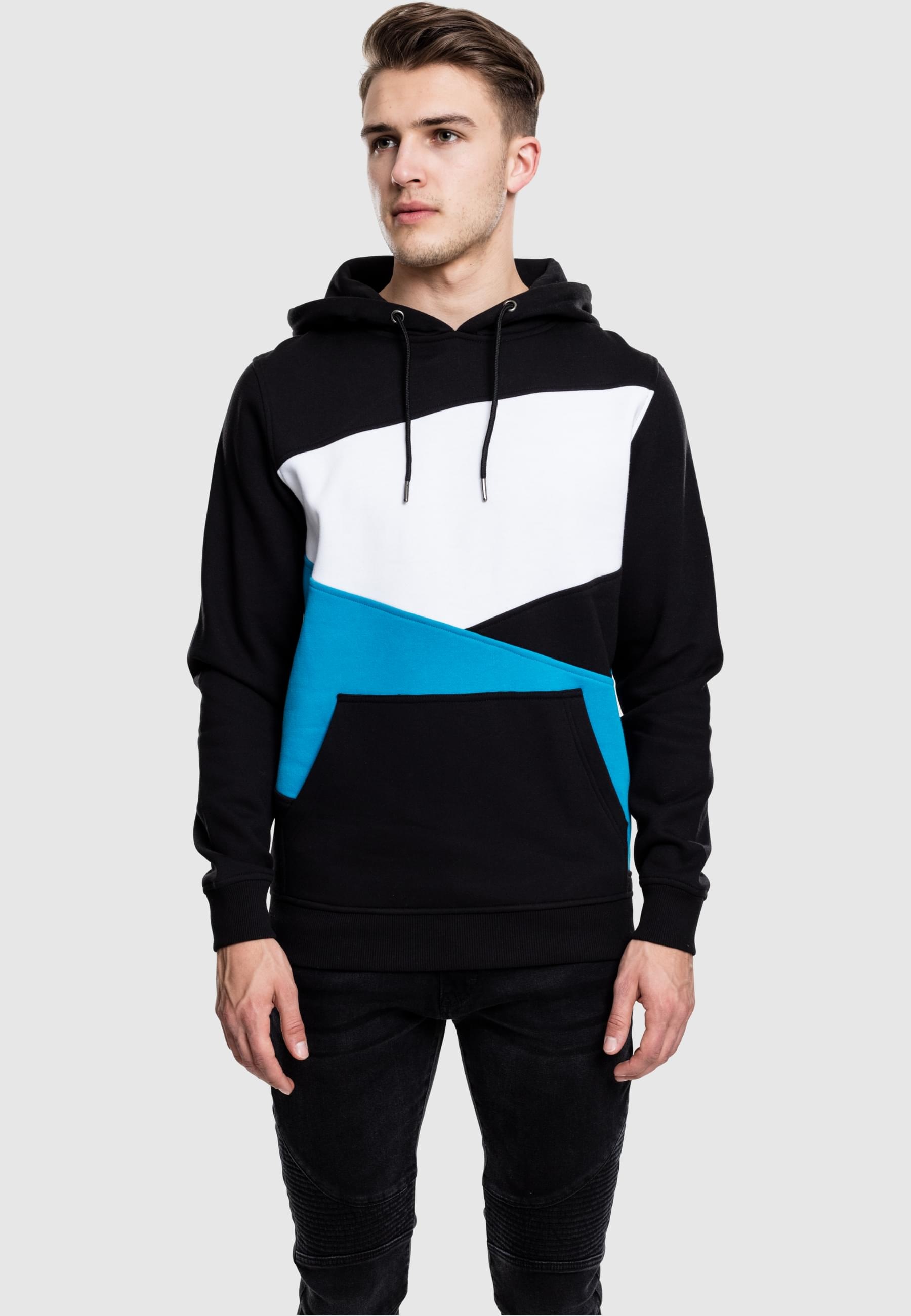 URBAN CLASSICS Sweatshirt »Urban Classics Herren Zig Zag Hoody«, (1 tlg.)