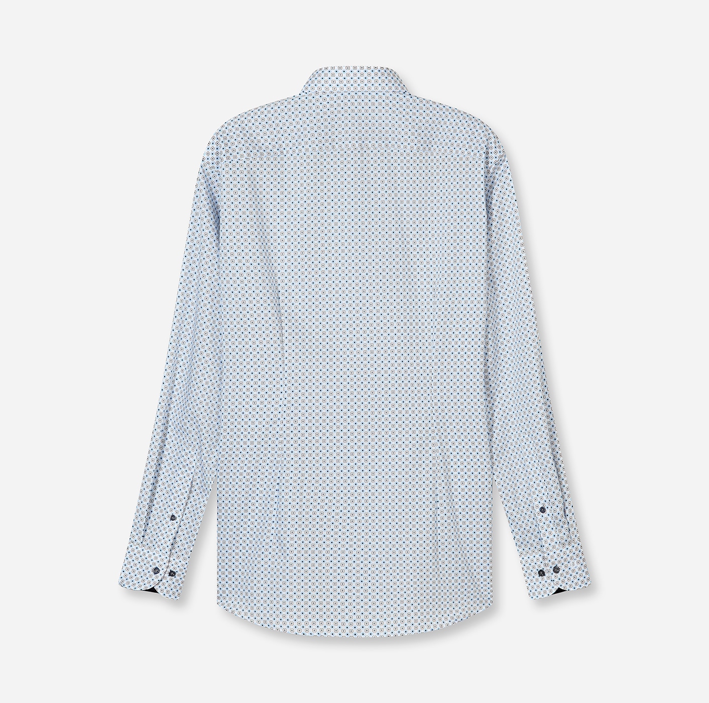 Thumbnail - OLYMP Langarmhemd "Luxor" Businesshemd, modischer Druck, modern fit, New-Kentkragen