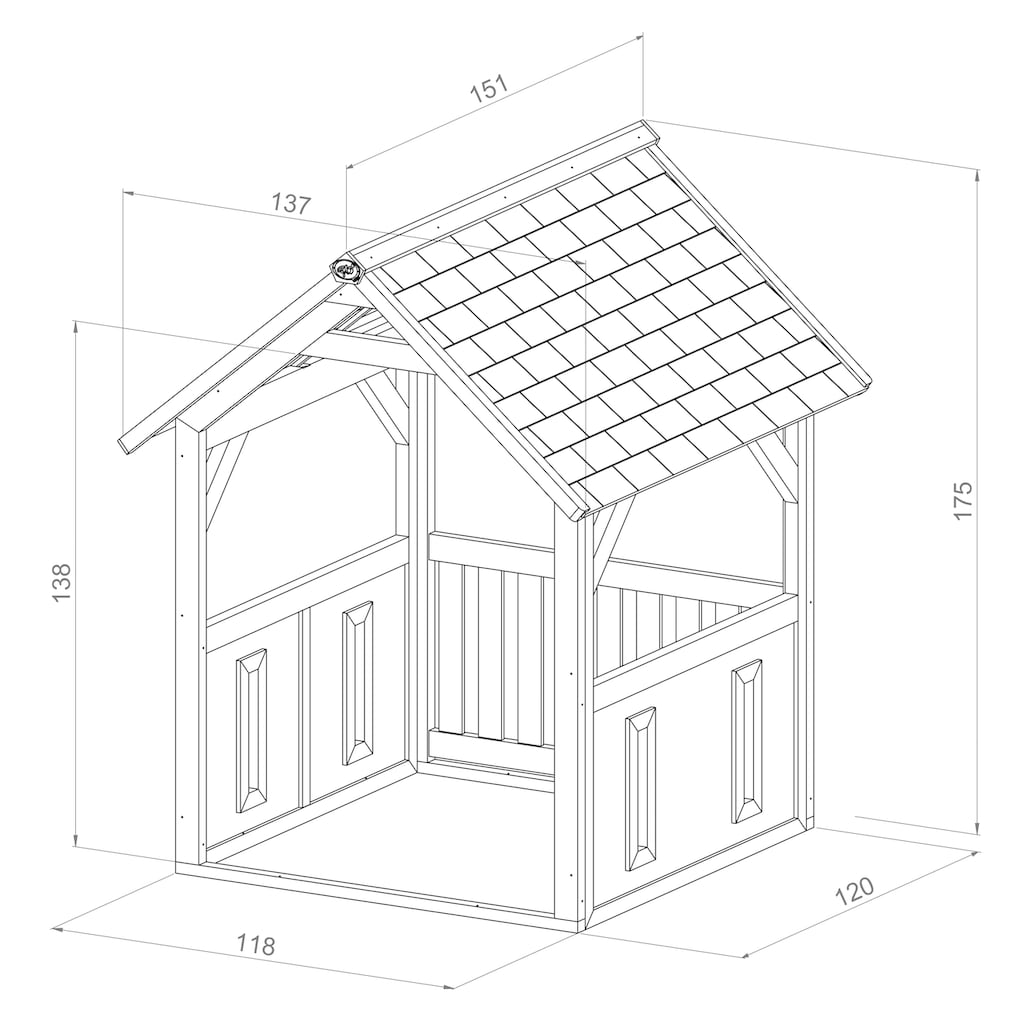 AXI Spielhaus »Jane«