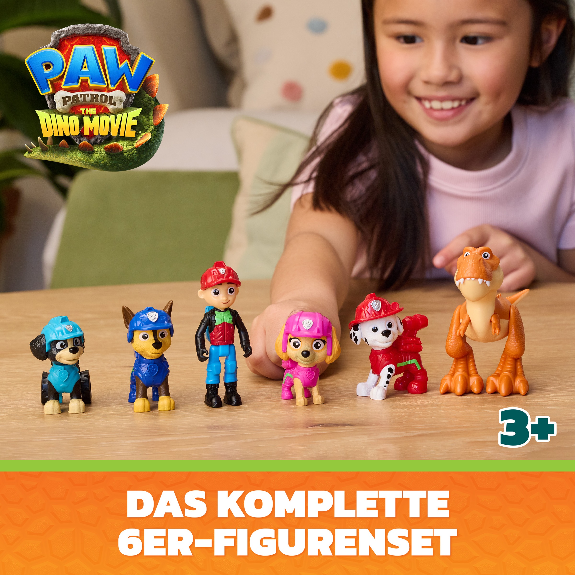 Spin Master Spielfigur »PAW Patrol: Der Dino Film, Dino Abenteuer Figuren-Geschenkset«