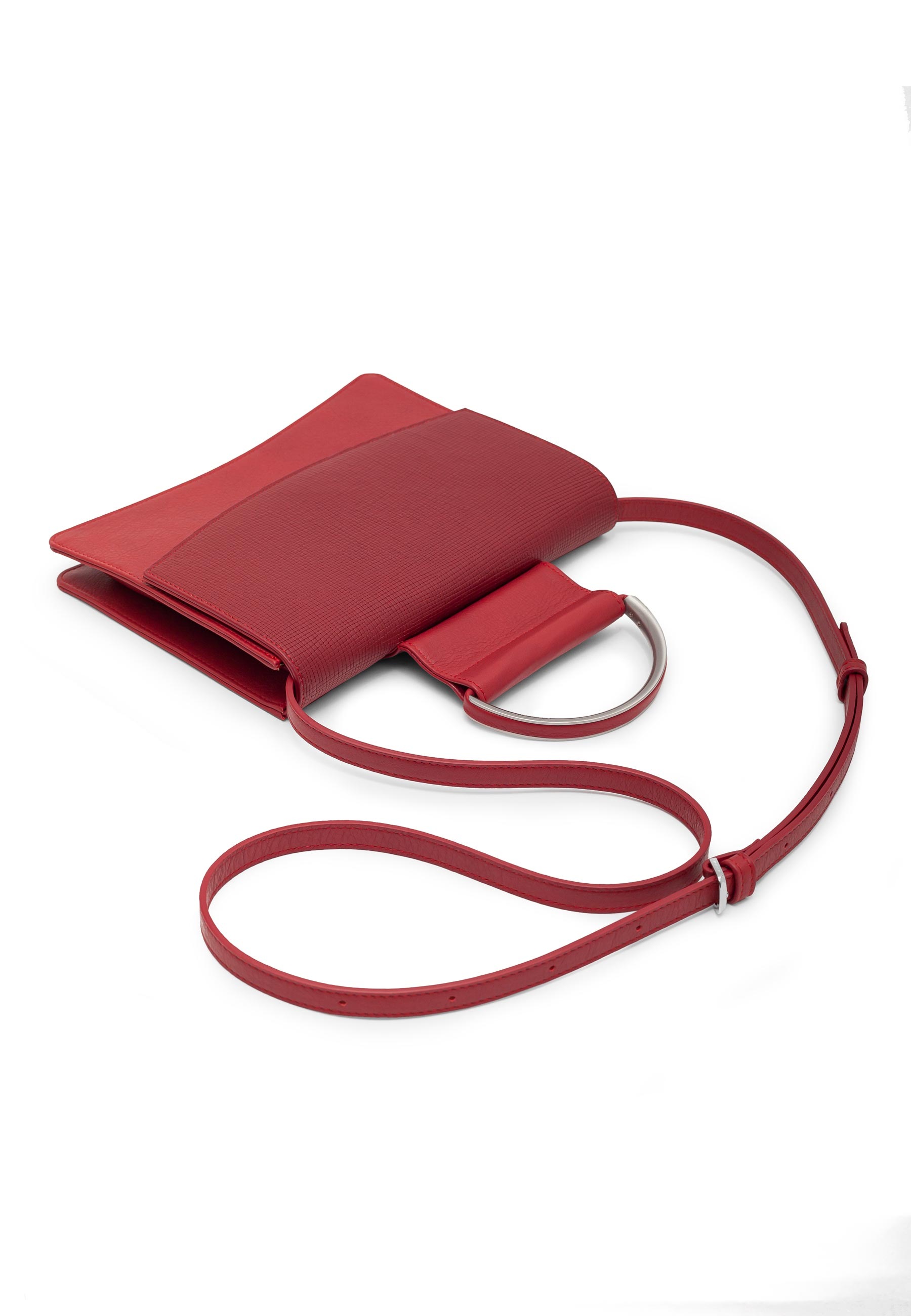GRETCHEN Schultertasche "Oyster Clutch Three", aus italienischem Kalbsleder günstig online kaufen