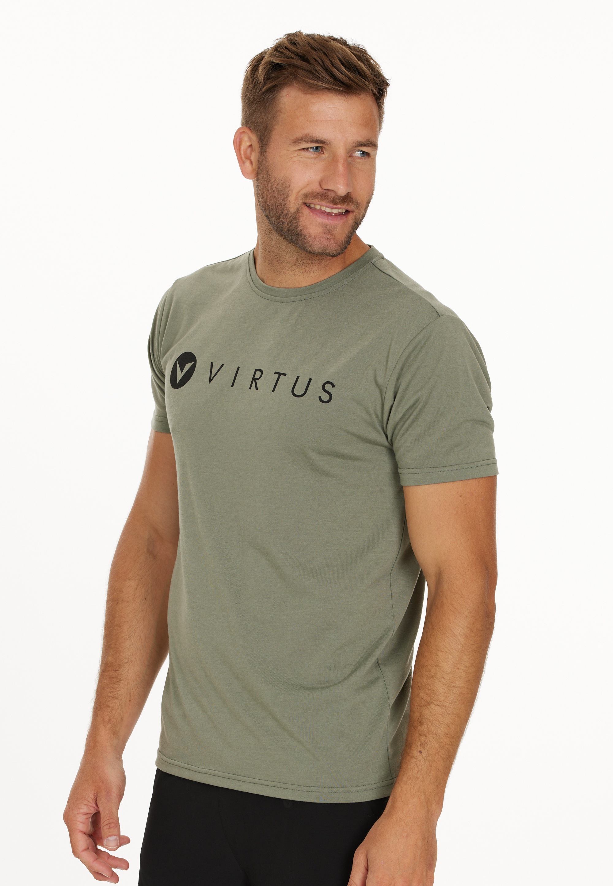 Virtus Funktionsshirt ▷ (1 schnell Logo tlg.), mit Technologie Tee«, BAUR für QUICK | M DRY S/S trocknender »EDWARDO