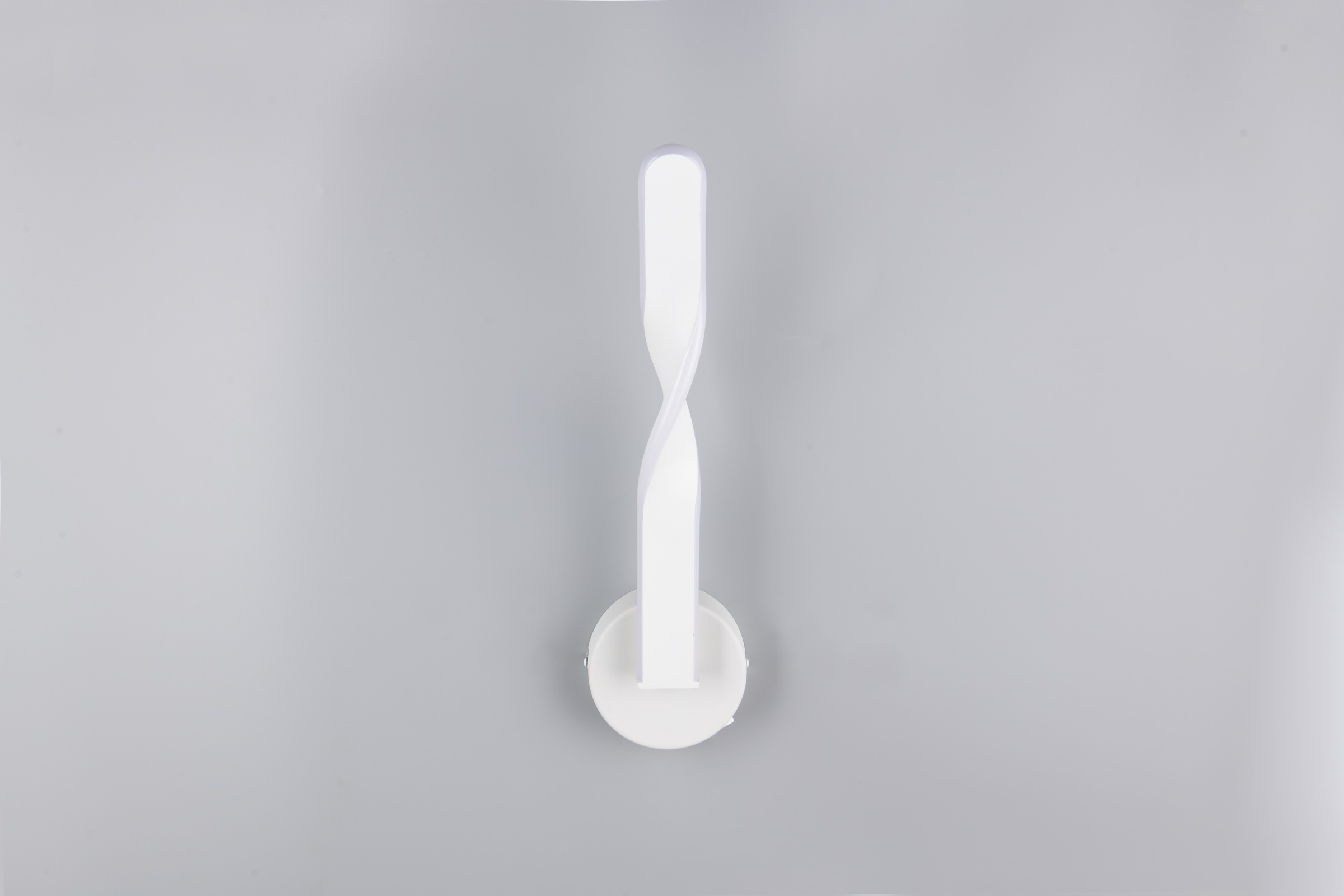 REALITY Leuchten LED Wandleuchte »GINKO, LED Wandlampe mit Schalter, 11W 1250 Lumen 4000K kaltweiß«, 1 flammig, Leuchtmittel LED-Board | LED fest integriert, On/Off Kippschalter, elegant geschwungene LED Elemente Höhe 45,5cm