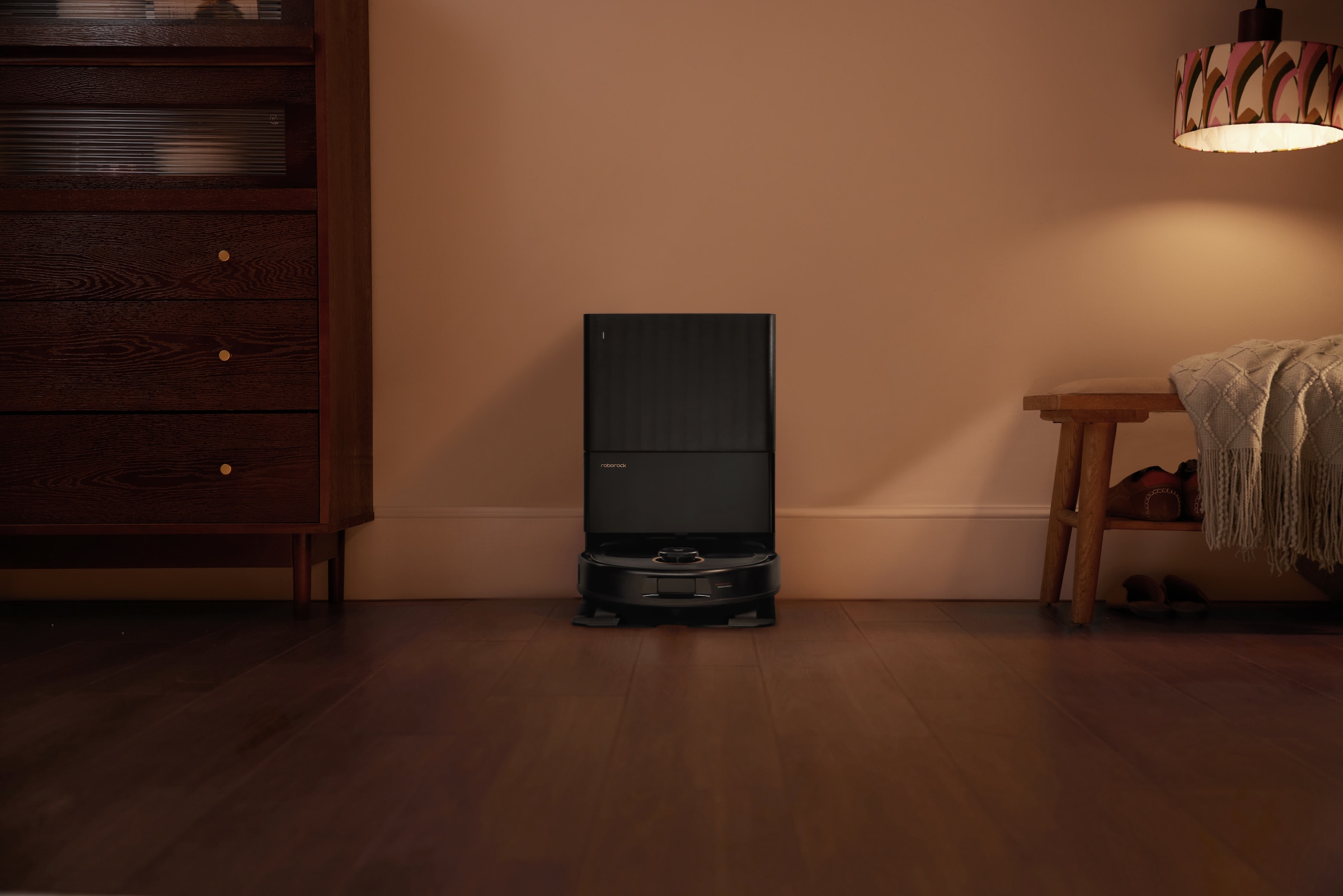 Roborock Saugroboter »Roborock Qrevo 5AE mit Wischfunktion, autom. Moppanhebung,« leistungsstarke 12.000 Pa Saugleistung, LDS-Navigationssystem,