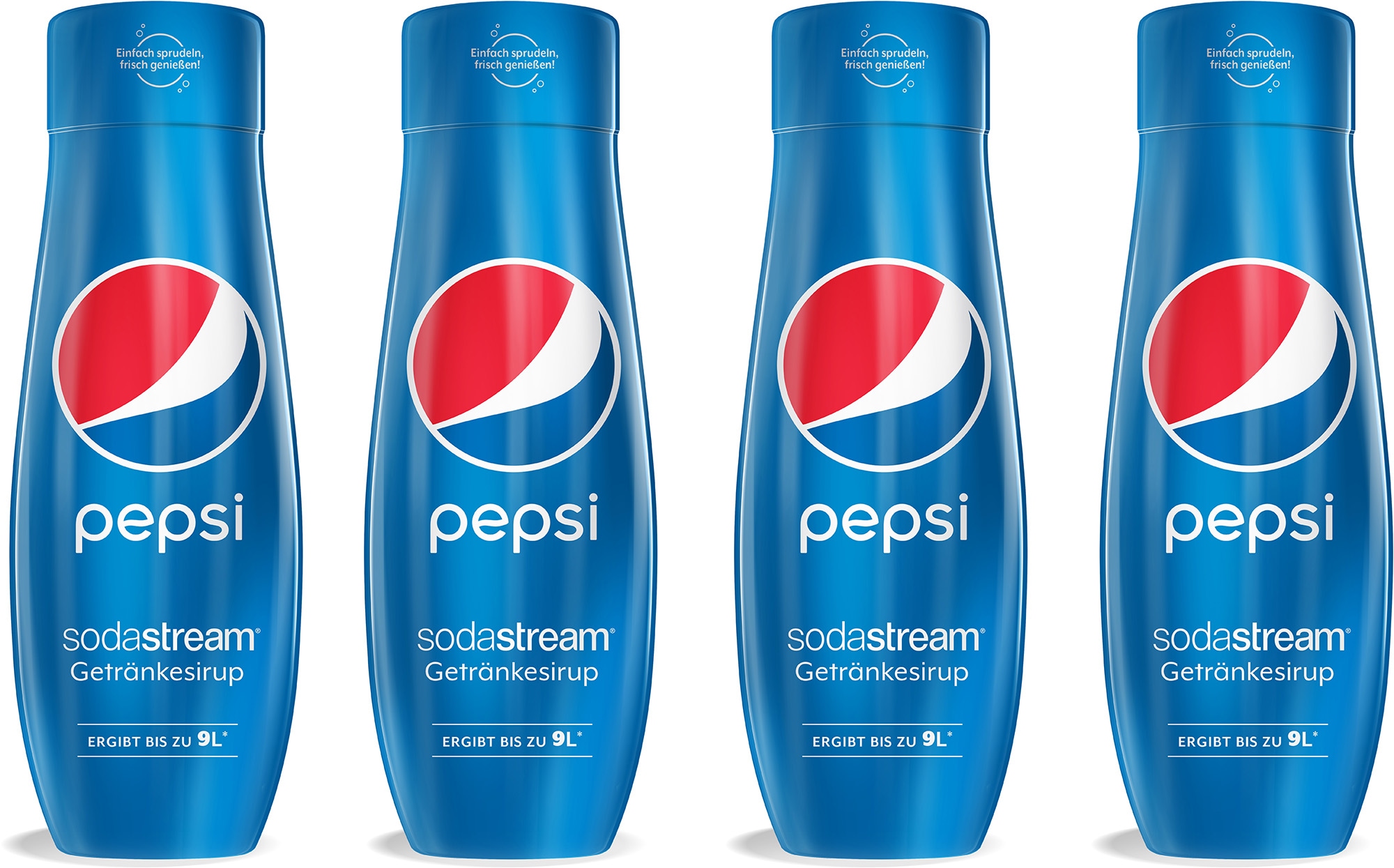Getränke-Sirup, Pepsi Cola, (4 Flaschen), für bis zu 9 Liter Fertiggetränk