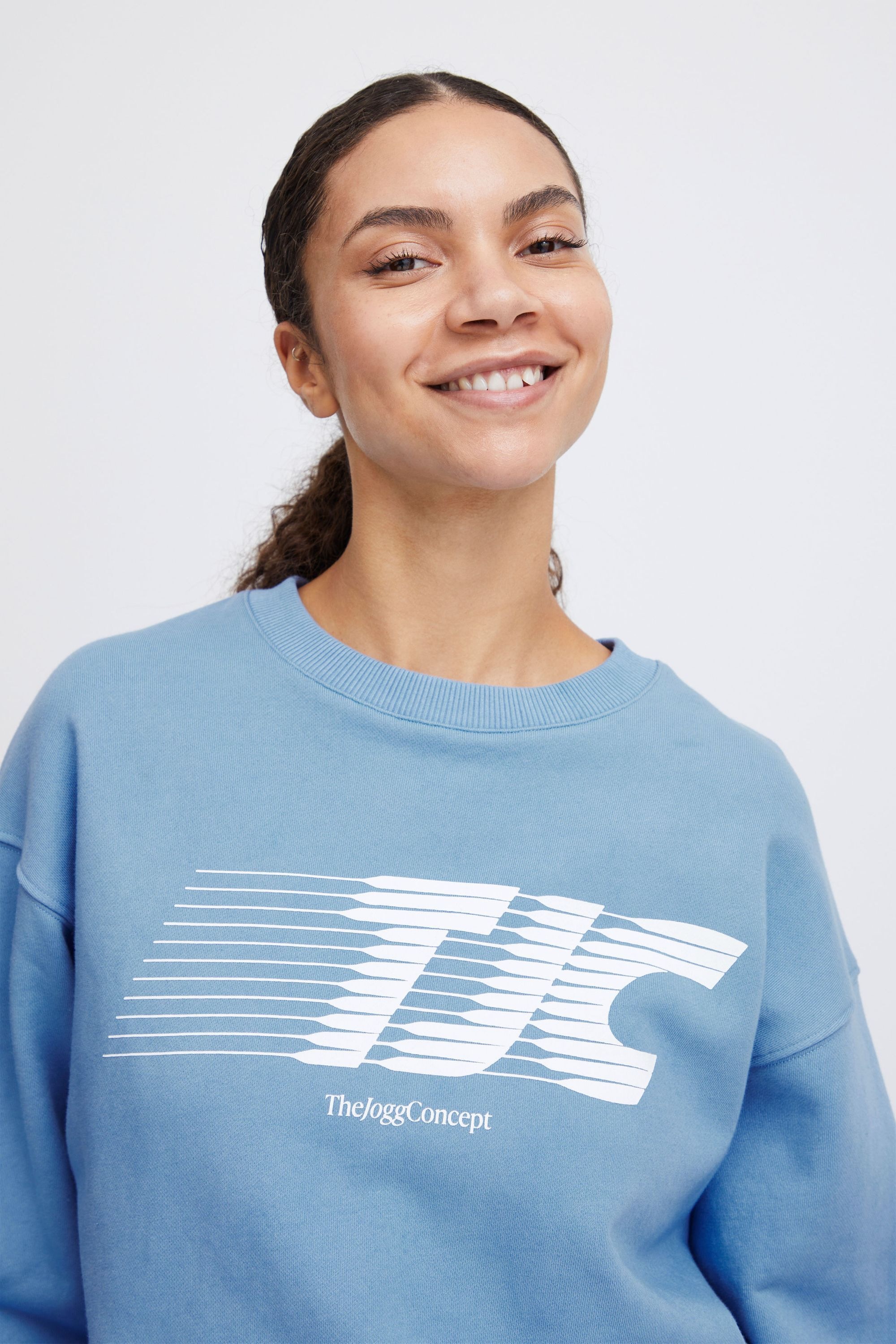 TheJoggConcept Rundhalspullover »Sweatshirt JKSaki«