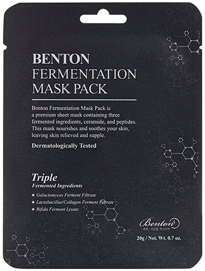 Benton Tuchmaske »Fermentation Mask Pack«, (Packung, 10 tlg.)