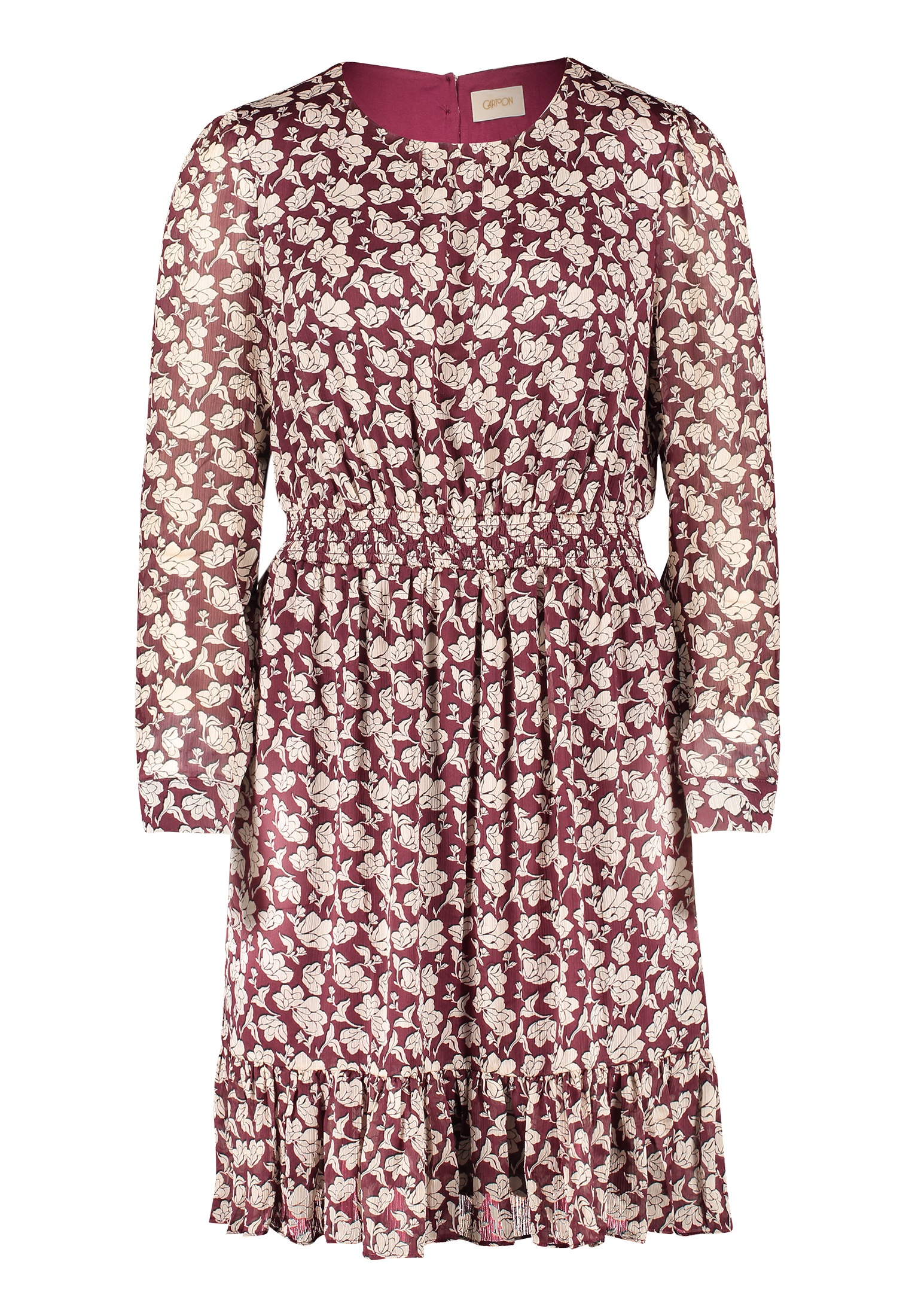 Cartoon Chiffonkleid "Damen mit Rüschen" Ohne Tasche Design günstig online kaufen