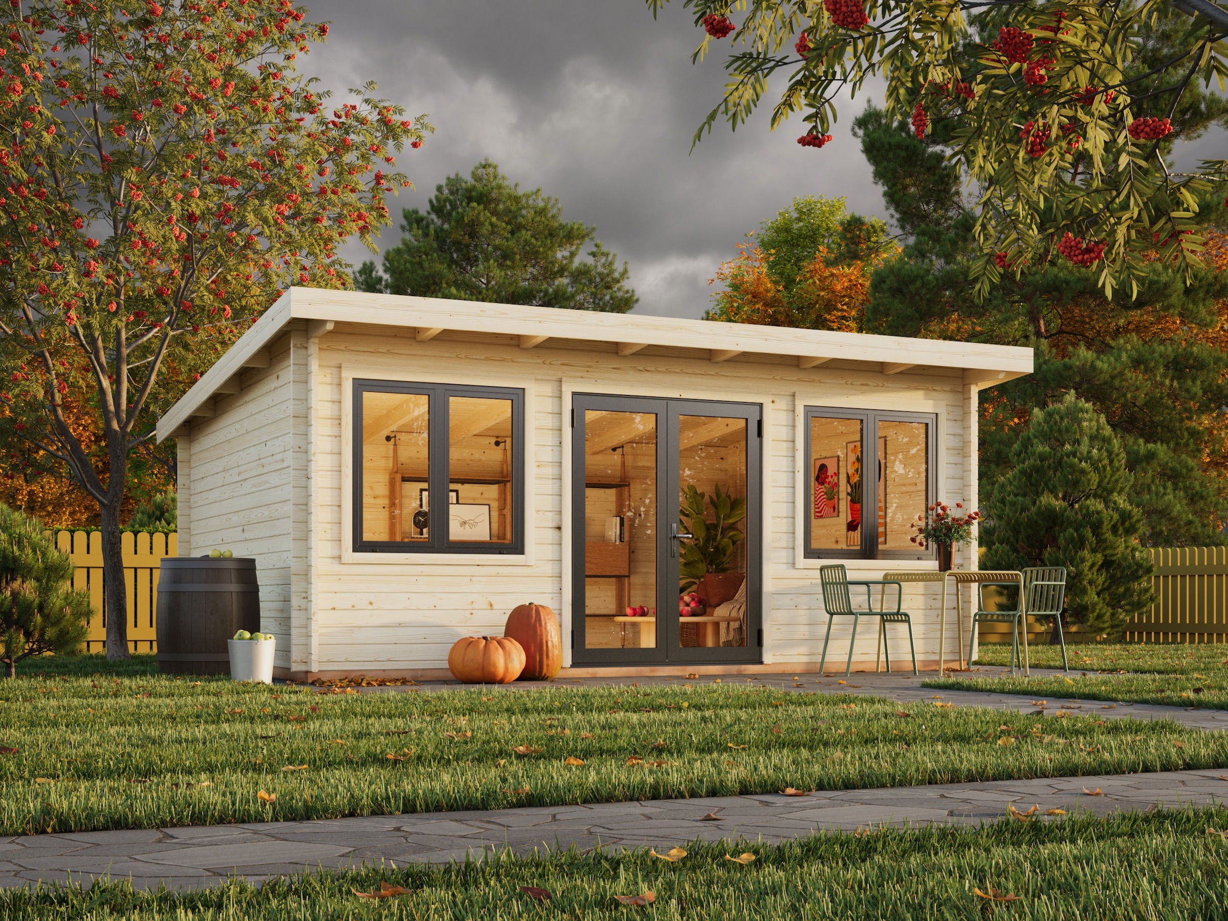 Palmako Gartenhaus »Lisandra 19,4 m²«