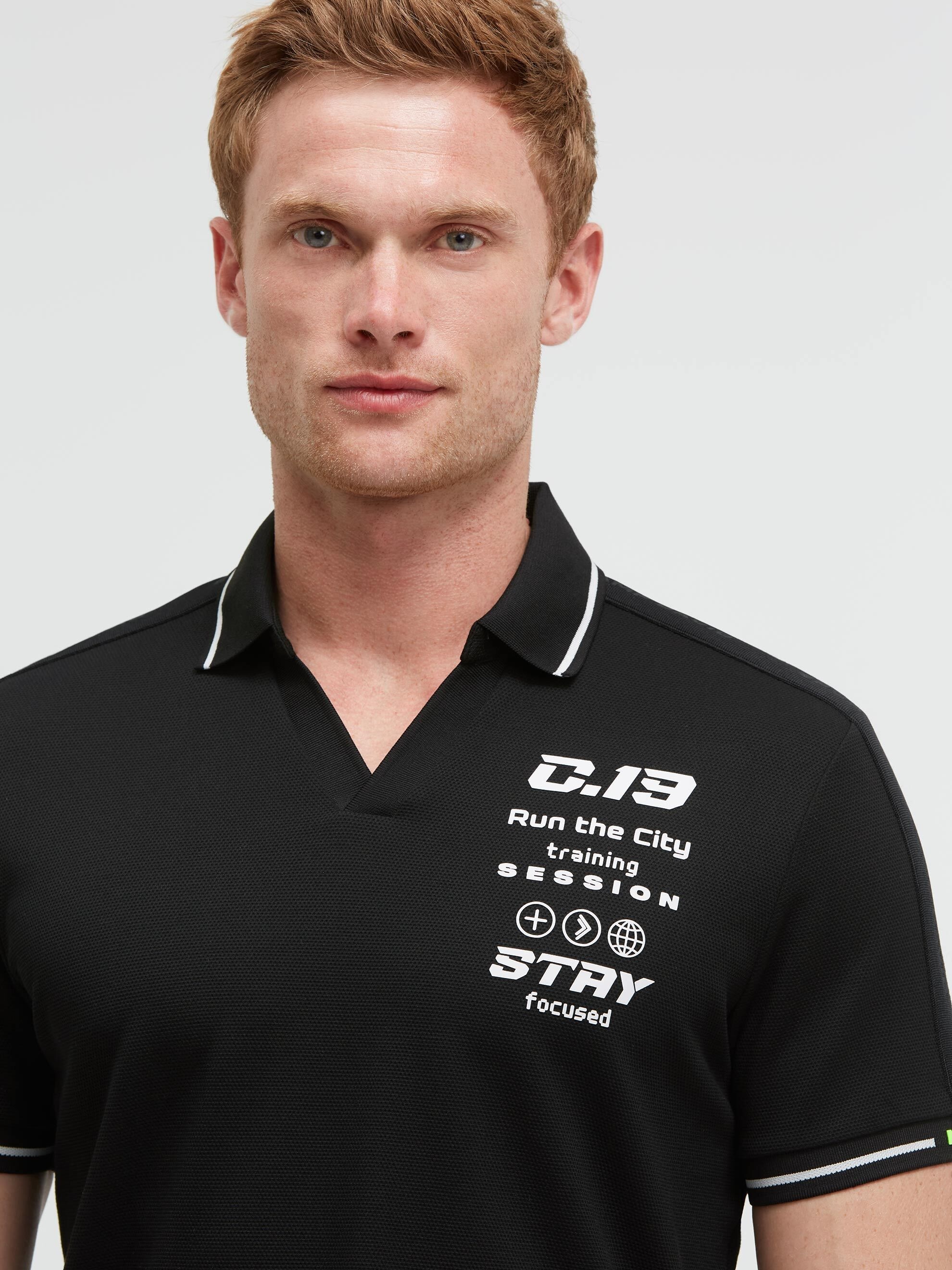 CAMP DAVID Poloshirt mit Print