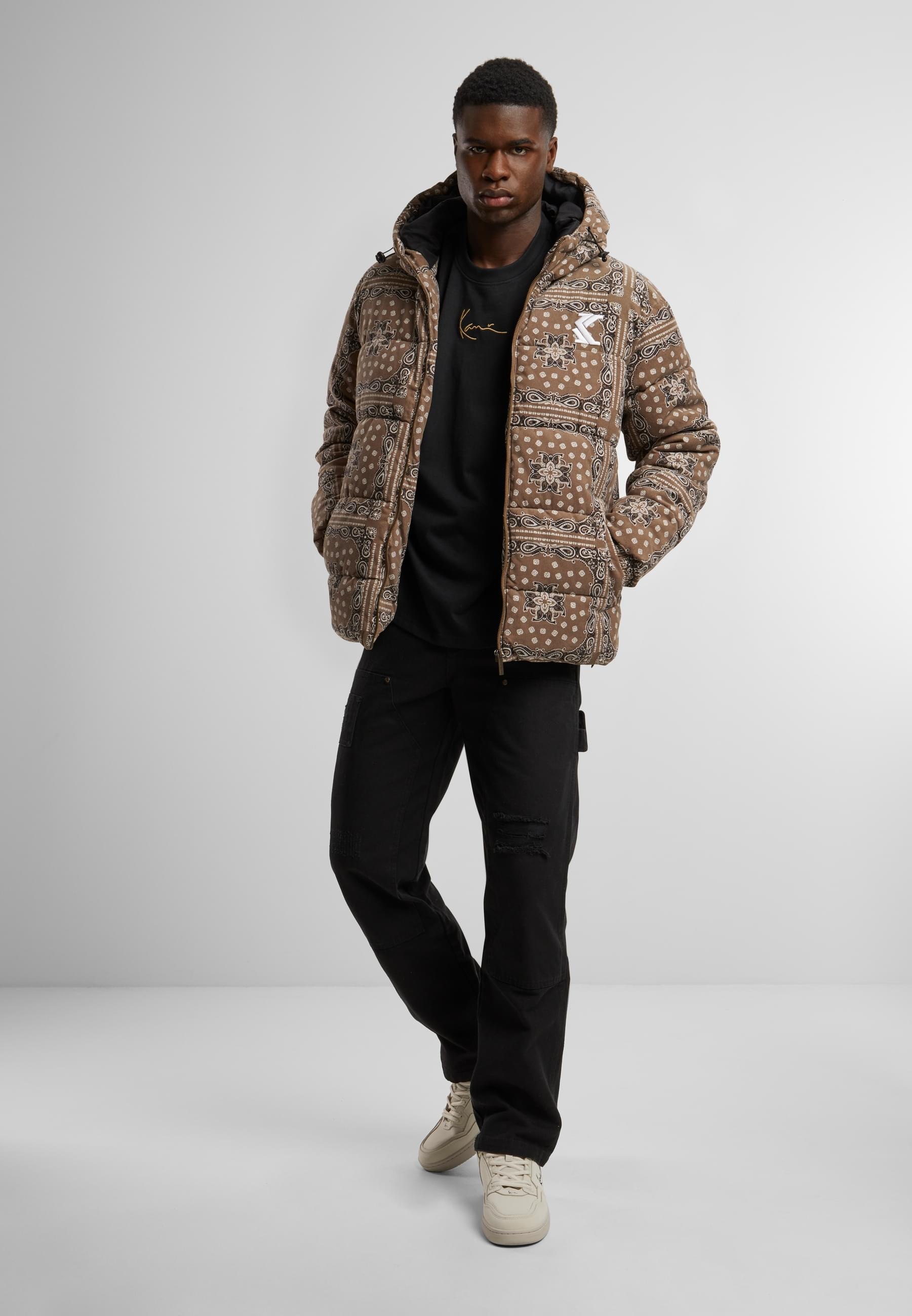 Karl Kani Winterjacke »Karl Kani Herren«, (1 St.), mit Kapuze