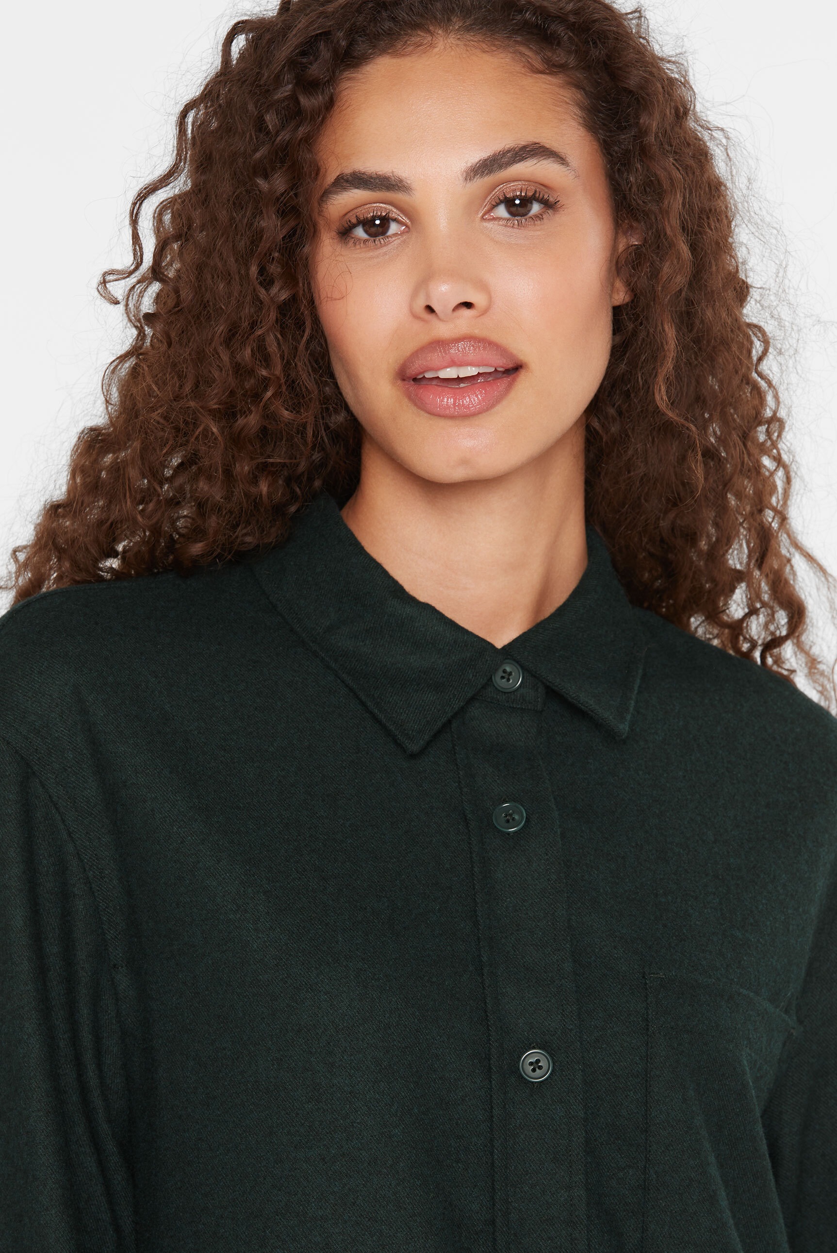 SENSES.THE LABEL Langarmbluse mit Brusttasche