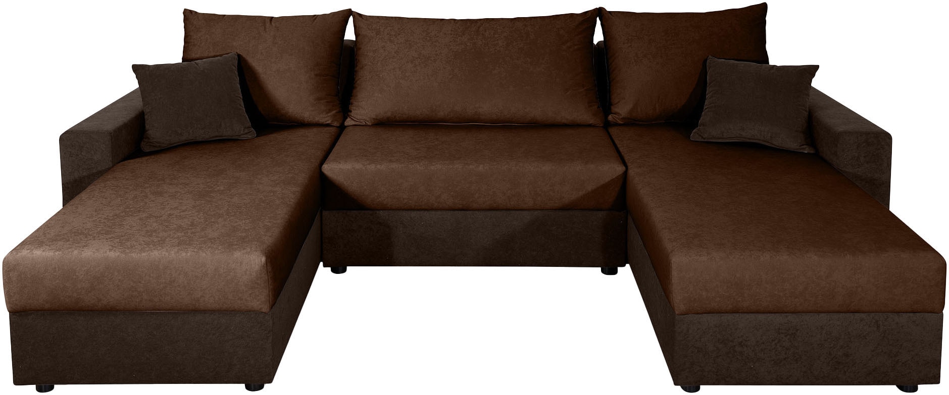 COLLECTION AB Wohnlandschaft »Pico U-Form«, Wohnlandschaft,2 X Ottomane,Polyätherschaum Polsterung