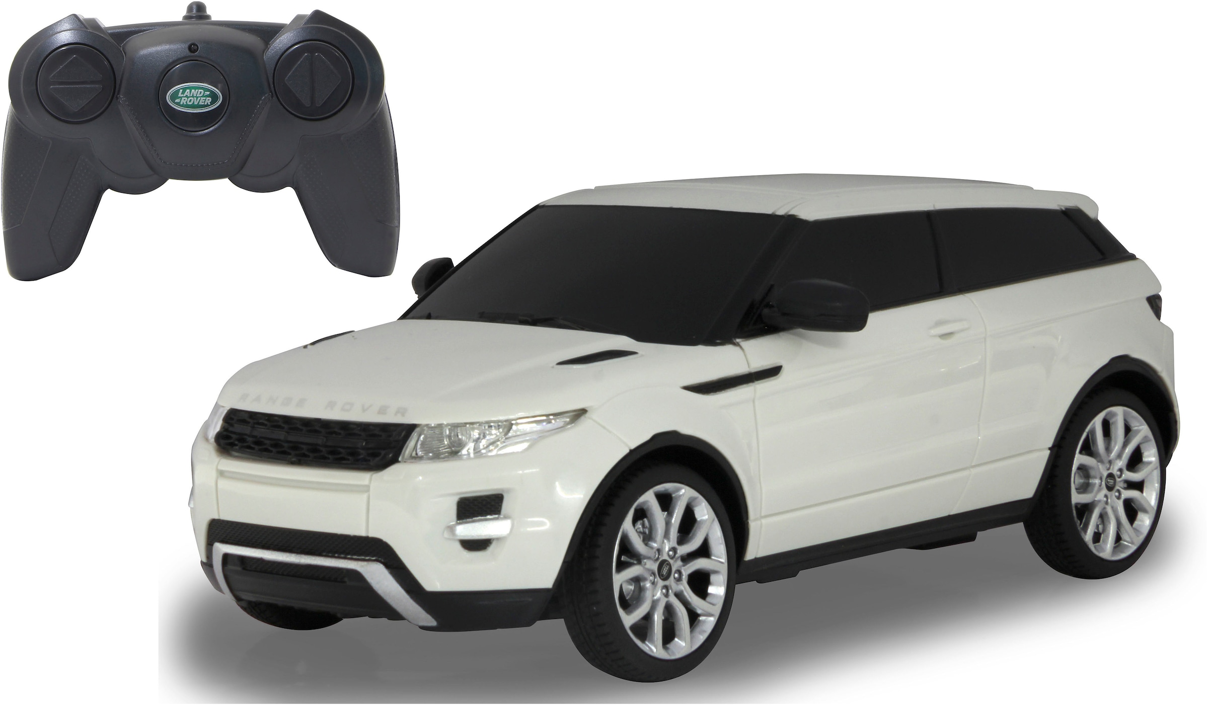 RC-Auto »Deluxe Cars, Range Rover Evoque, 1:24, weiss, 2,4GHz«