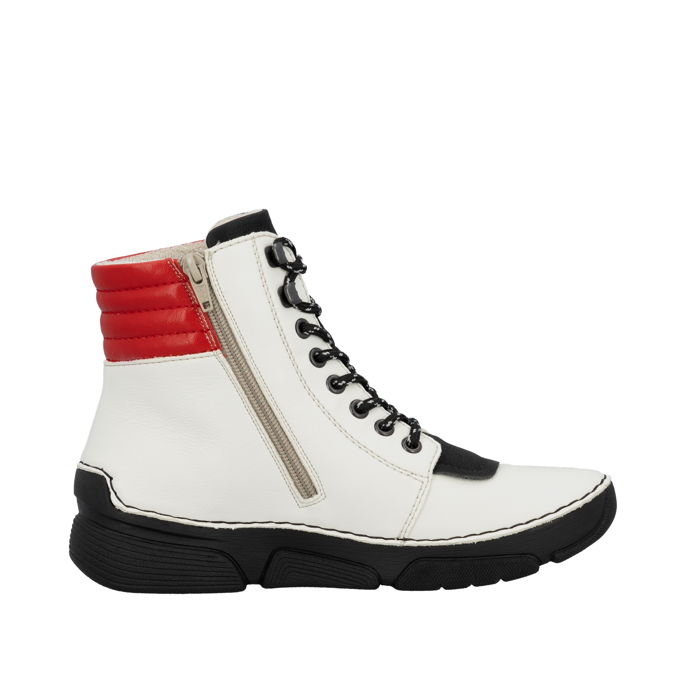 Rieker Sneakerboots, Schnürboots, Schnürstiefelette mit zusätzlichem Innenreißverschluss