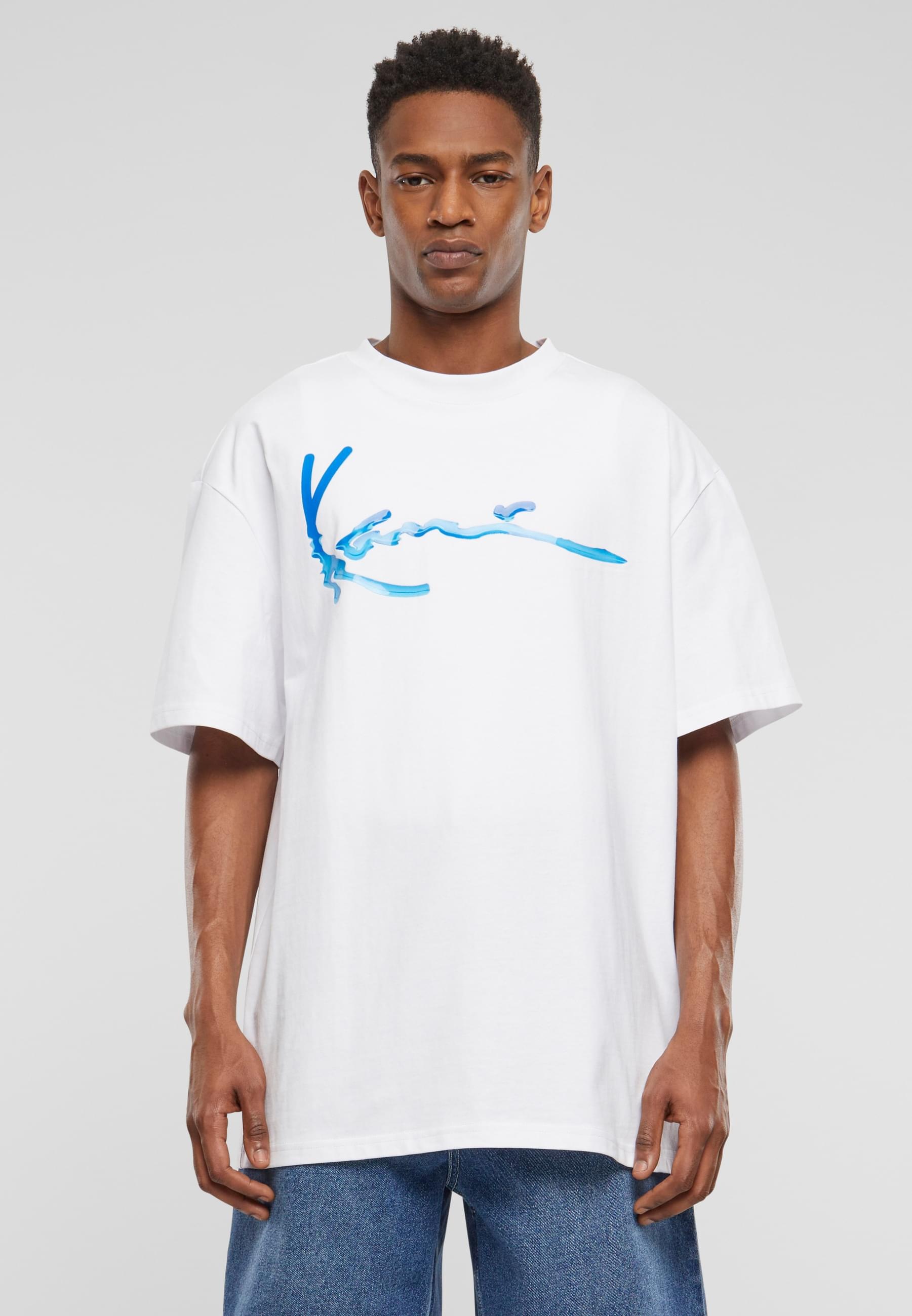 Karl Kani T-Shirt »Karl Kani Herren KM242-025-1 Water Signature Tee« 1 Stk.