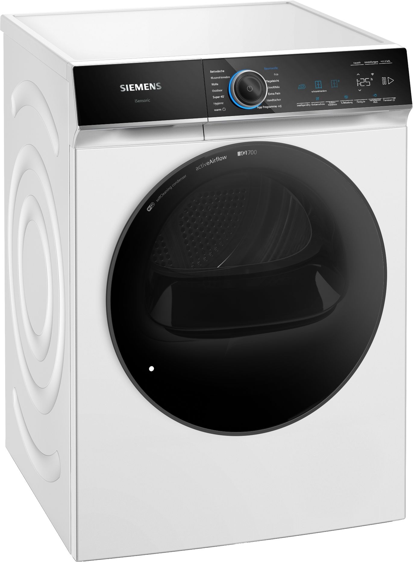 SIEMENS Wärmepumpentrockner »WR47B2C40« iQ700 Schnellster Trockner, Selbstreinigender Kondensator, autoDry