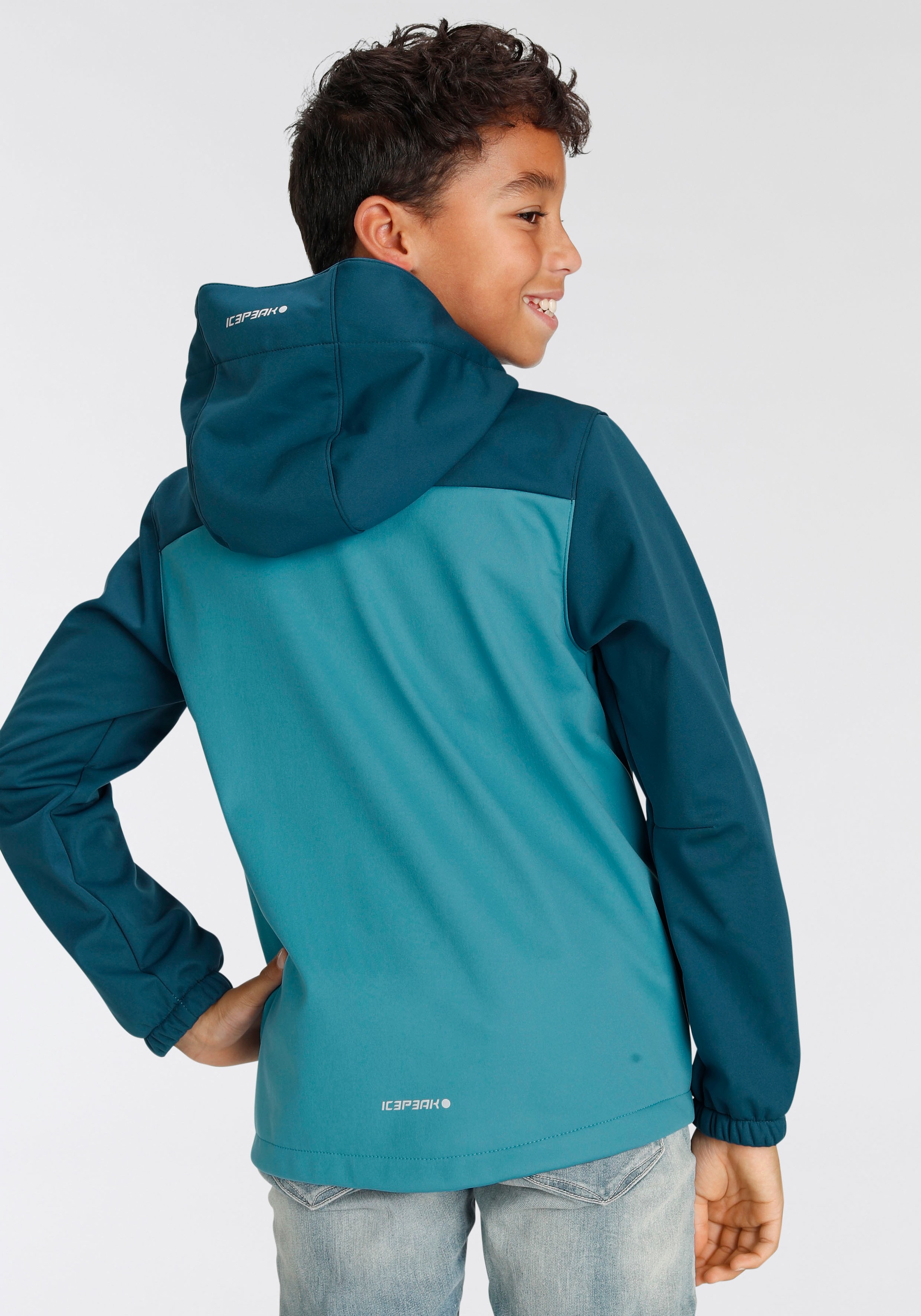 Icepeak Softshelljacke "KONAN JR", (1 St.), mit Kapuze günstig online kaufen