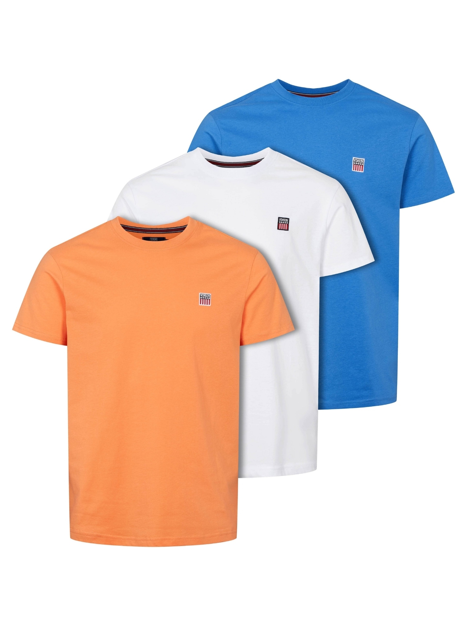 VINSON "VINSON 3-pack T-shirt VMMassimo"