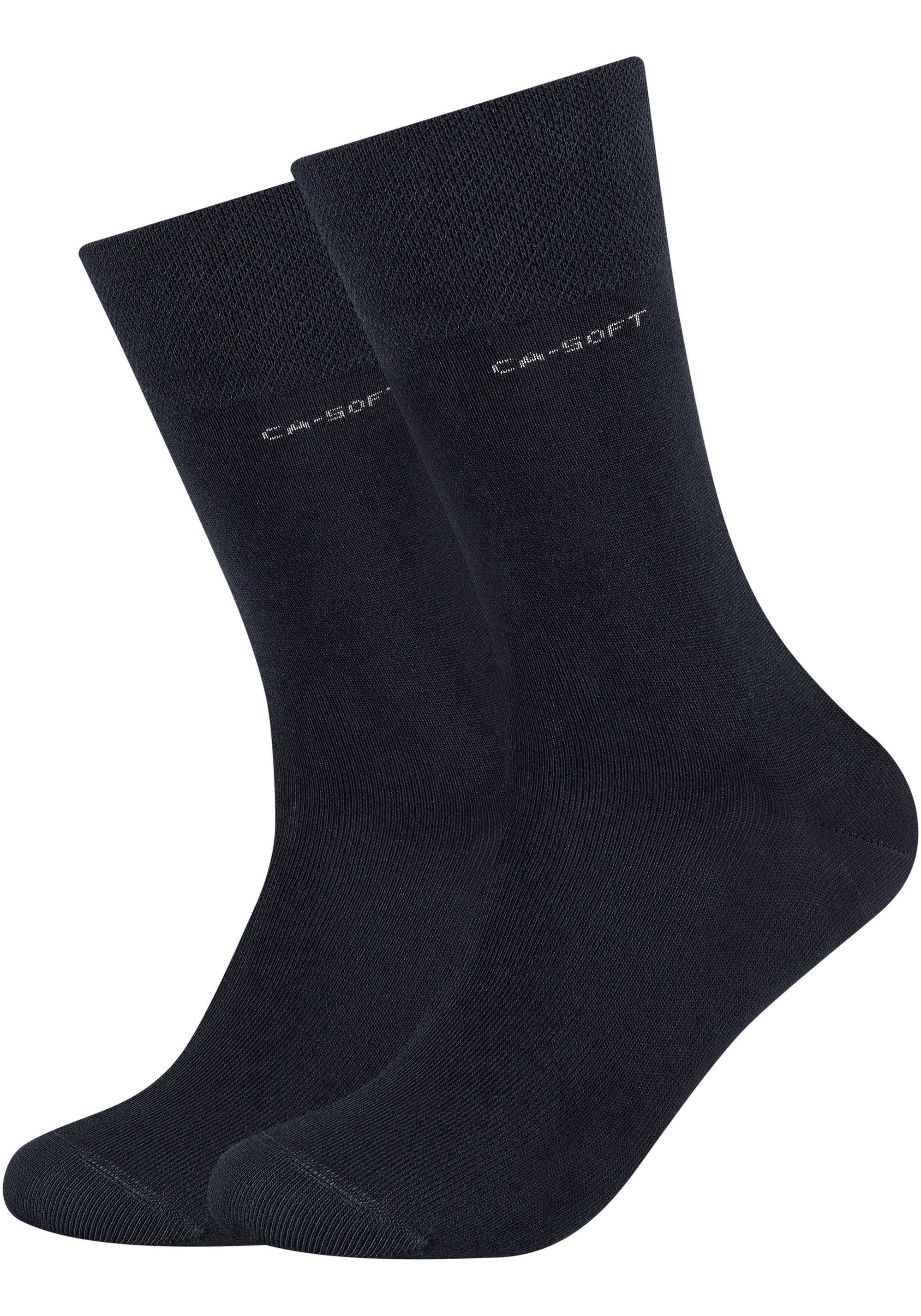 Camano Langsocken "ca-soft", (4 Paar), mit dezentem Logodruck günstig online kaufen
