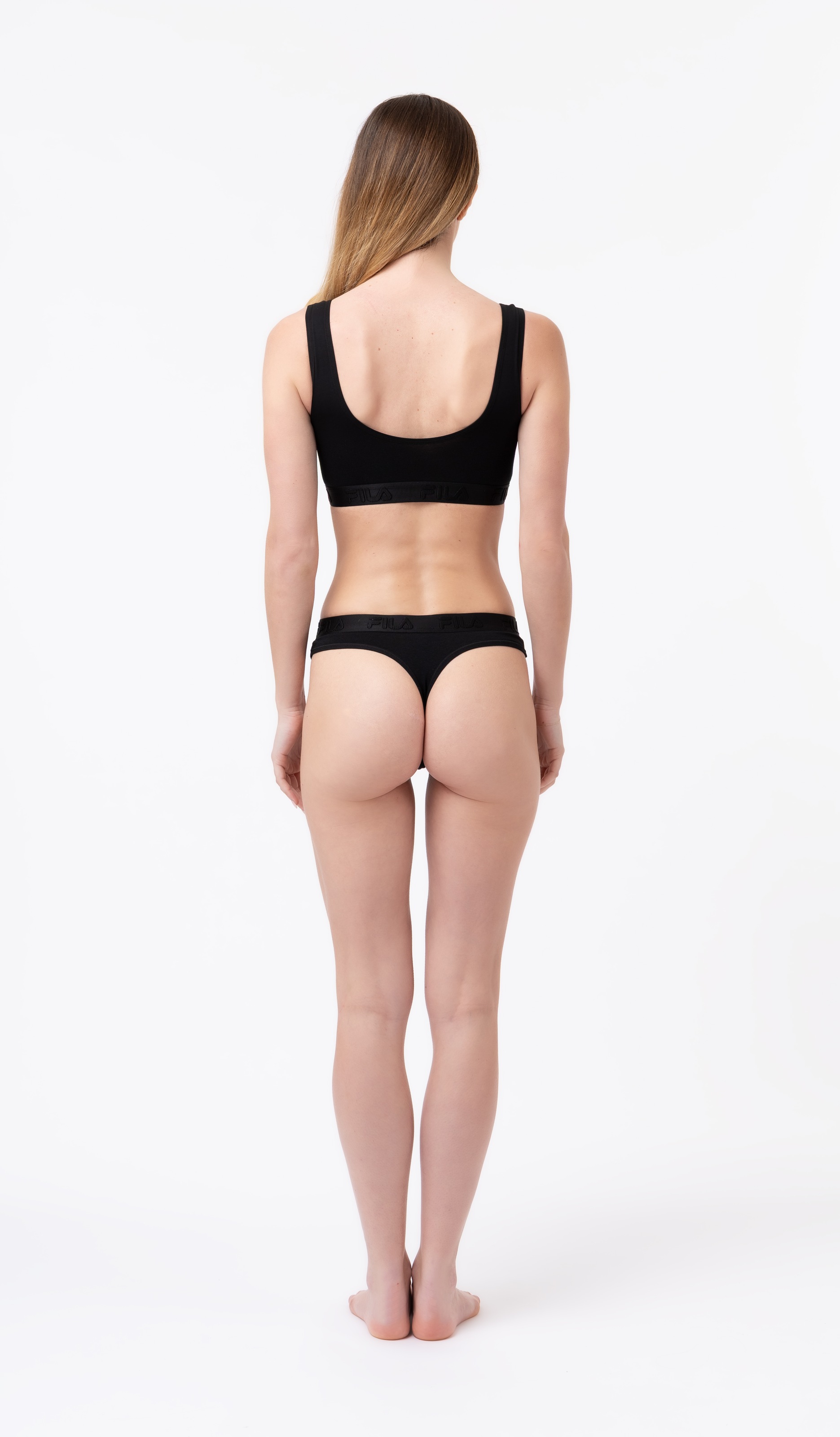 Thumbnail - Fila String 3er Pack, Baumwollmix, elastisch, Logobund