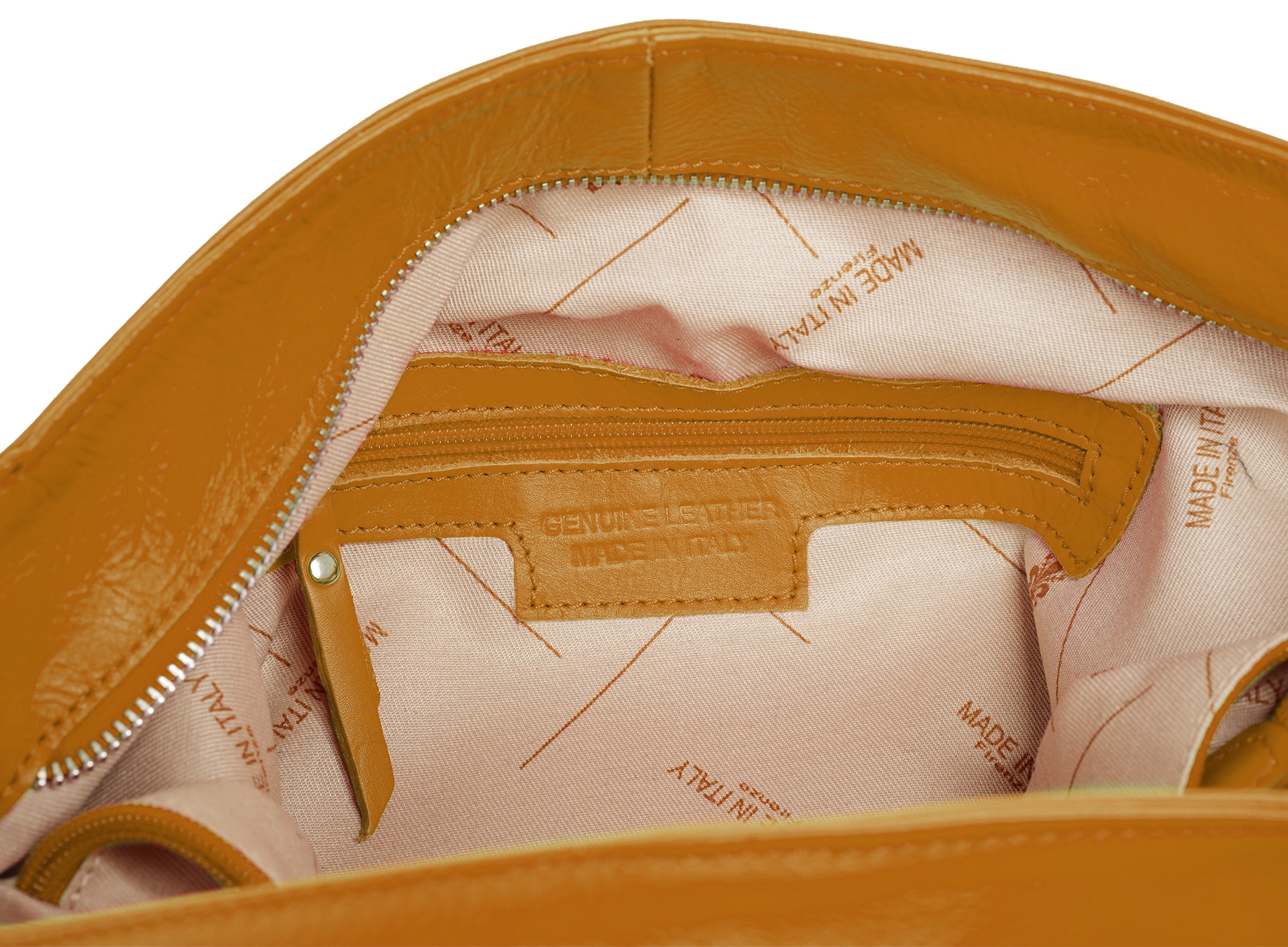Samantha Look Cityrucksack, echt Leder, Made in Italy